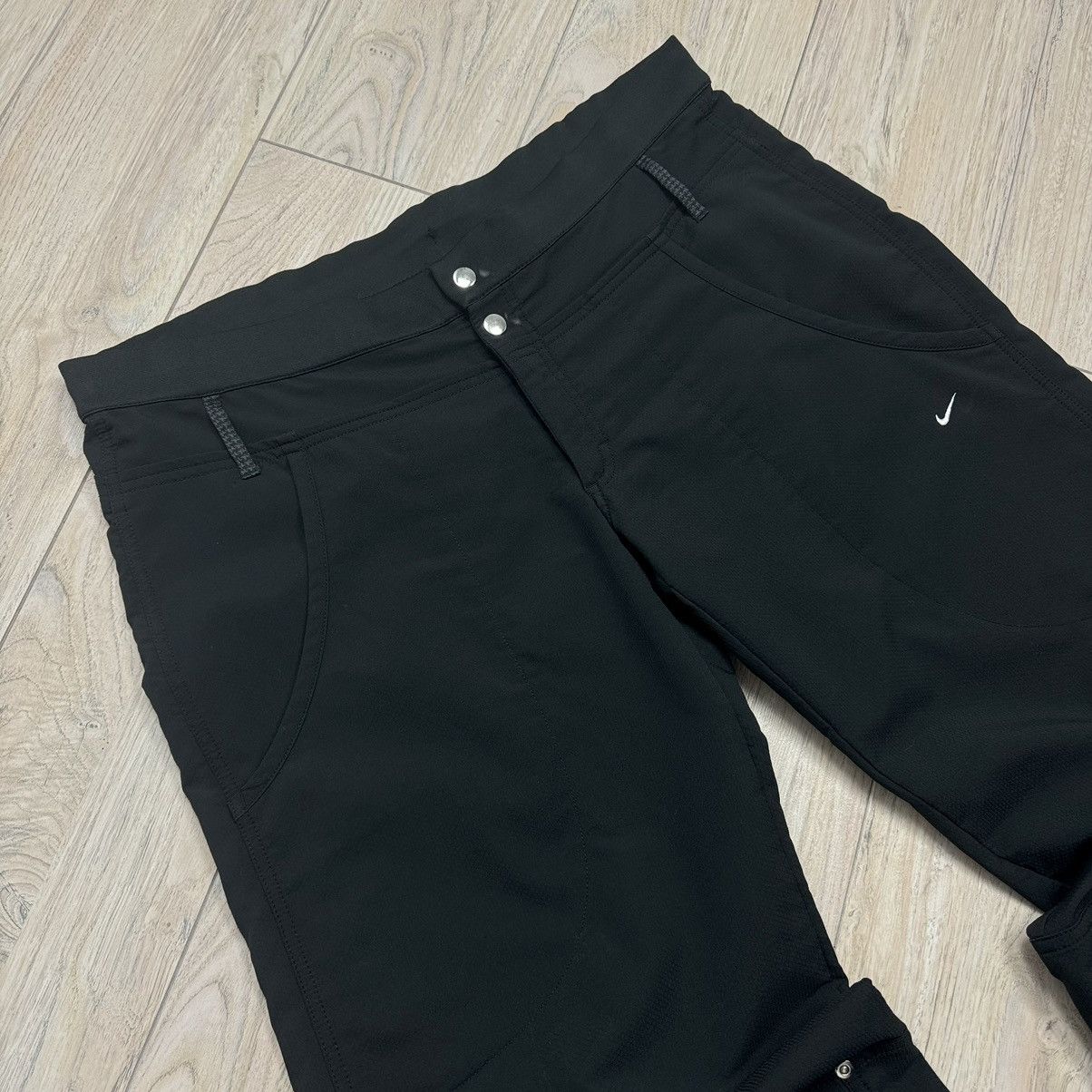 Nike Vintage Nike 90s Sphere Dry Baggy Drill Black Sweatpants Size US 37 - 5 Thumbnail
