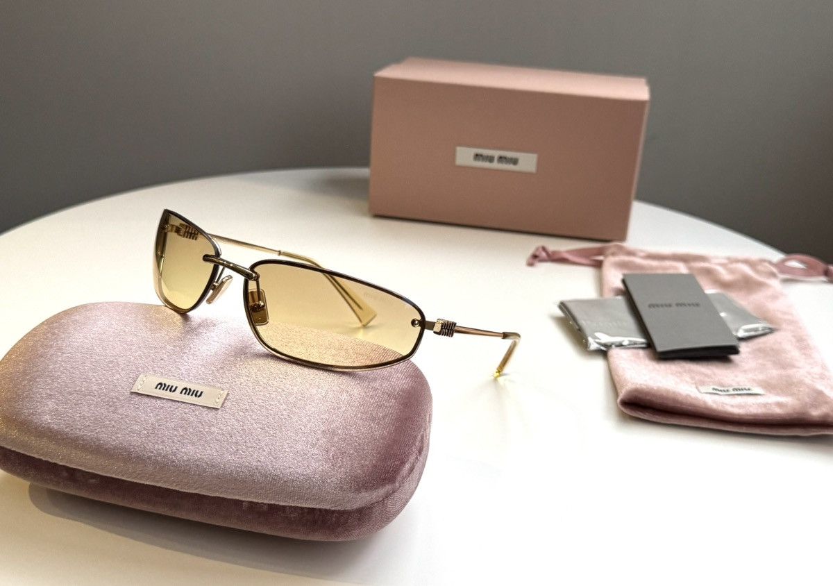 Miu Miu NEW Miu Miu sunglasses Miu Miu MU A50S 5AK-7R1 Size ONE SIZE - 8 Thumbnail