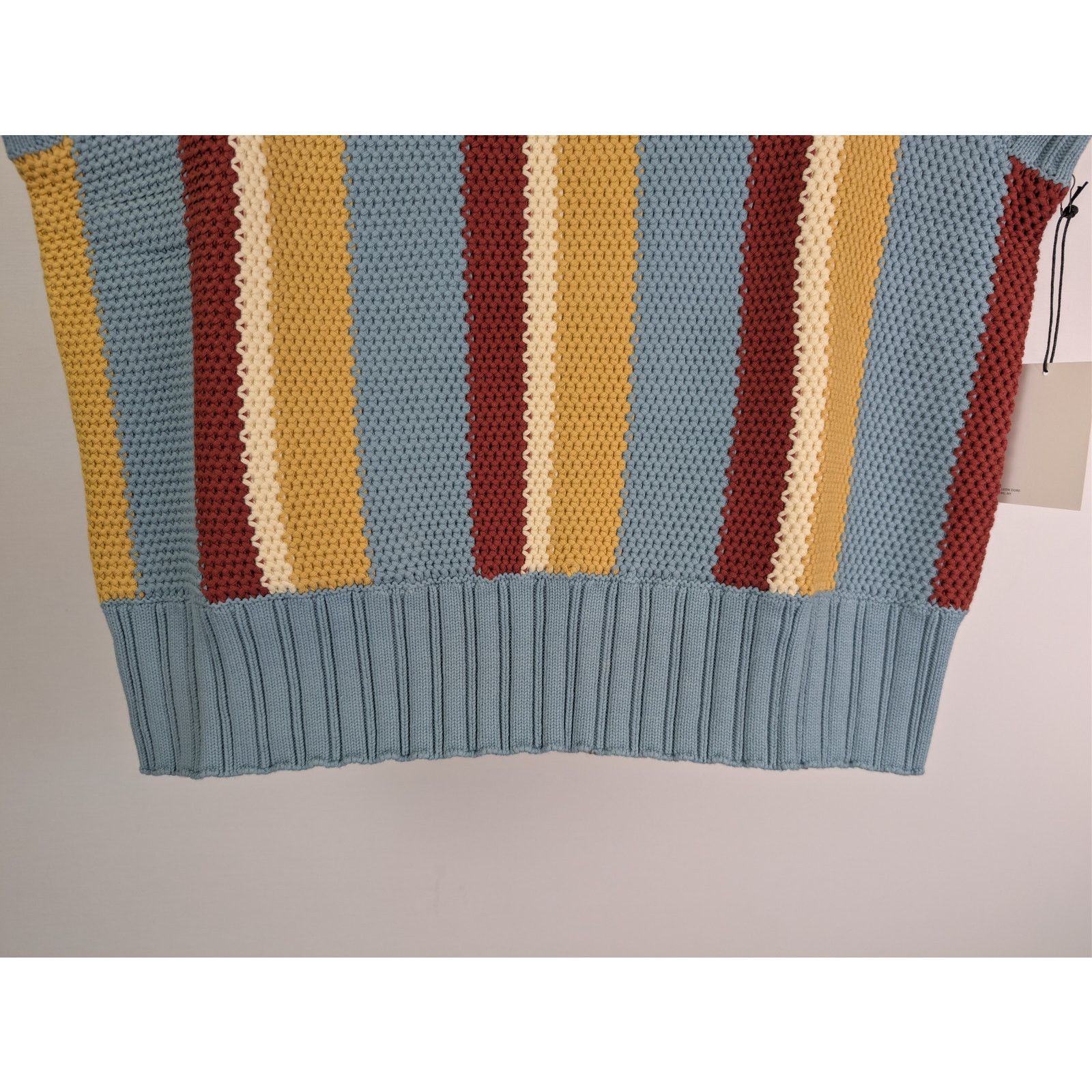 Aime Leon Dore o1rshd1 Collegaite Striped Vest in Tourmaline Size US L / EU 52-54 / 3 - 4 Thumbnail