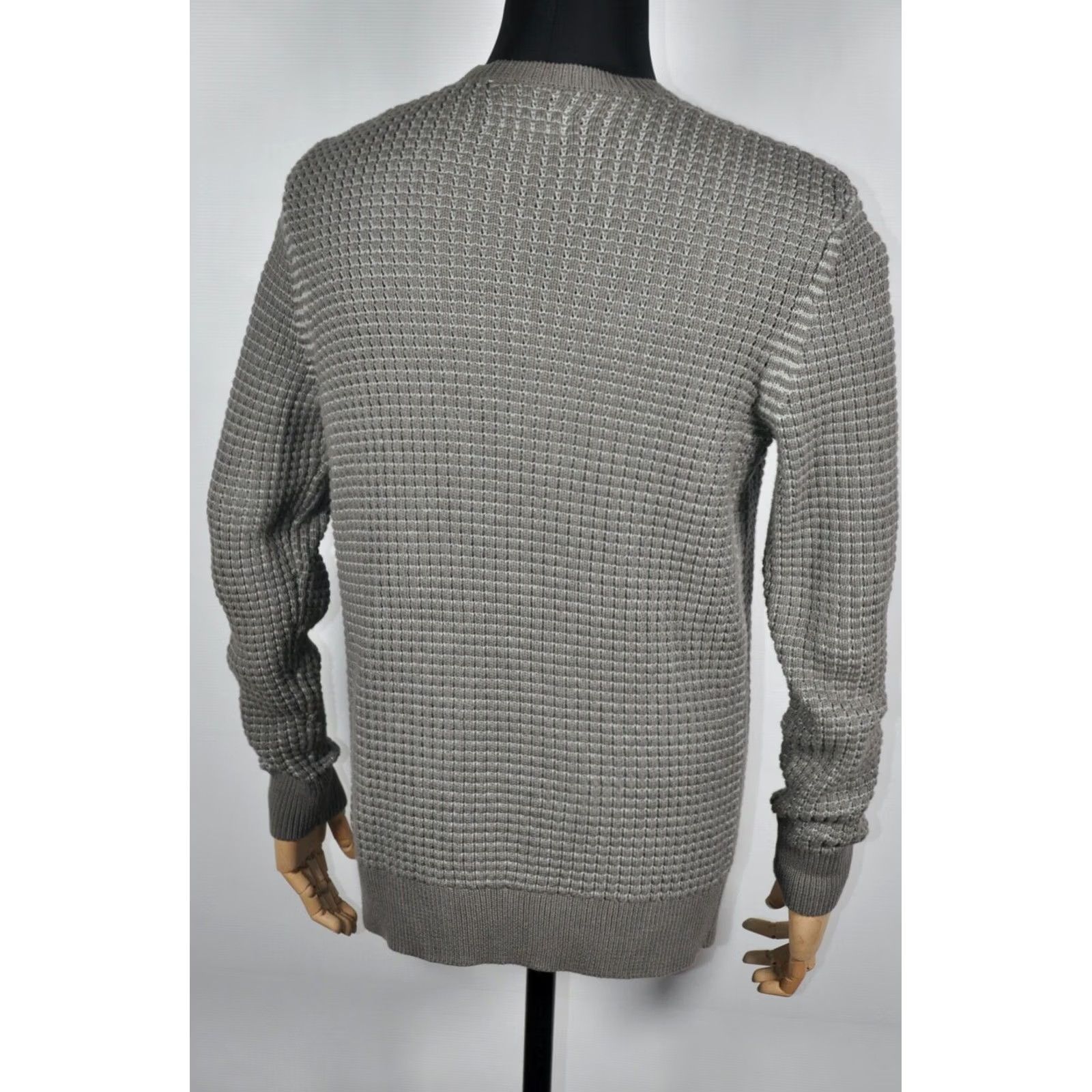 Allsaints All Saints Eydon Open Cardigan Sweater Gray Men's S Cardigan Knit Cotton Slim Classic Shirt? Size US S / EU 44-46 / 1 - 5 Thumbnail
