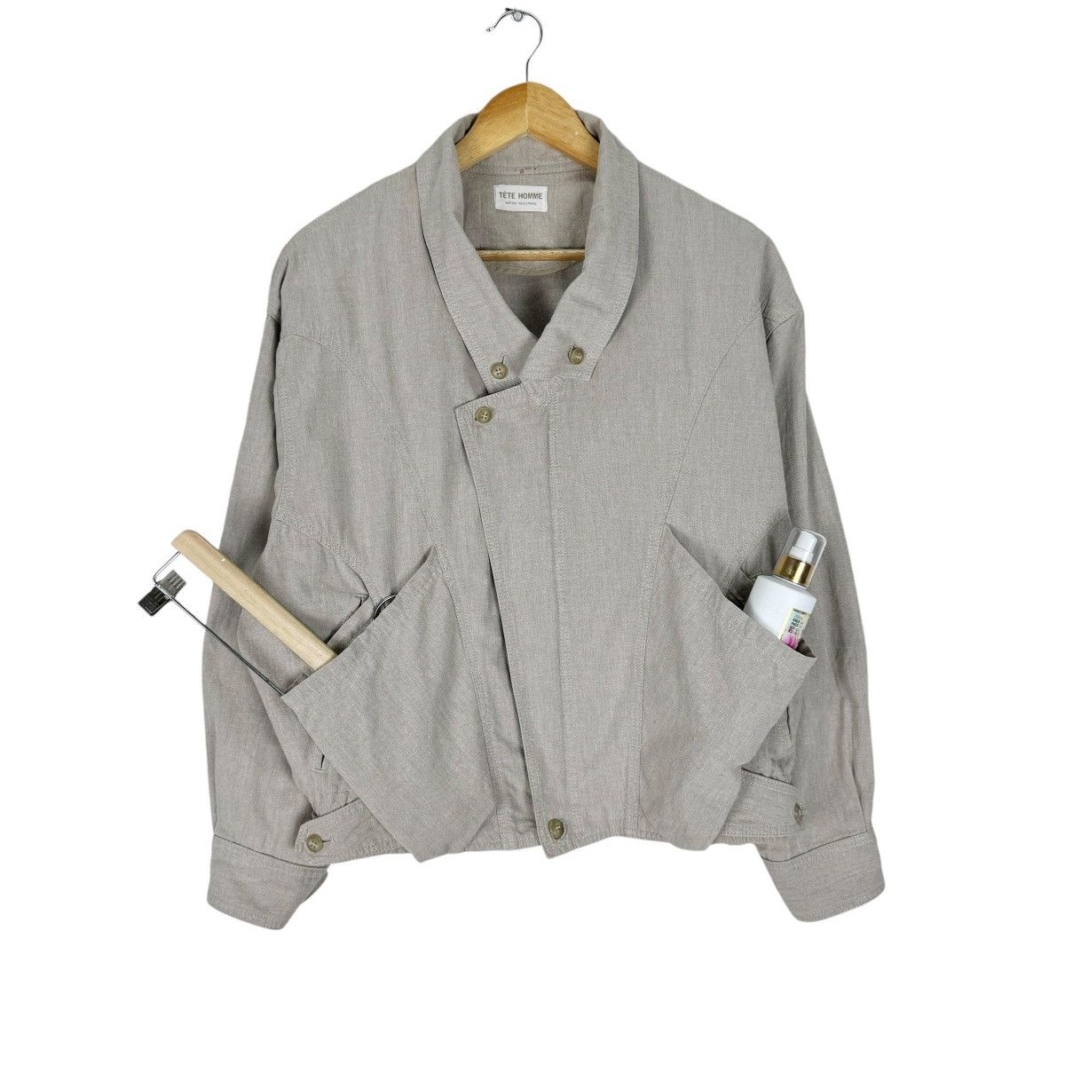 Tete Homme ☀️80s TETE HOMME KATOH KAZUTAKA BOMBER JACKET Size US M / EU 48-50 / 2 - 4 Thumbnail