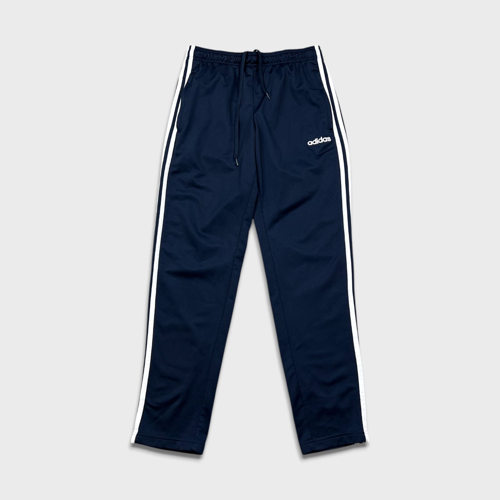 Adidas × Vintage Adidas Track Pants Medium 3 Stripe Spell Out Straight Jogger Size US 30 / EU 46 - 1 Thumbnail