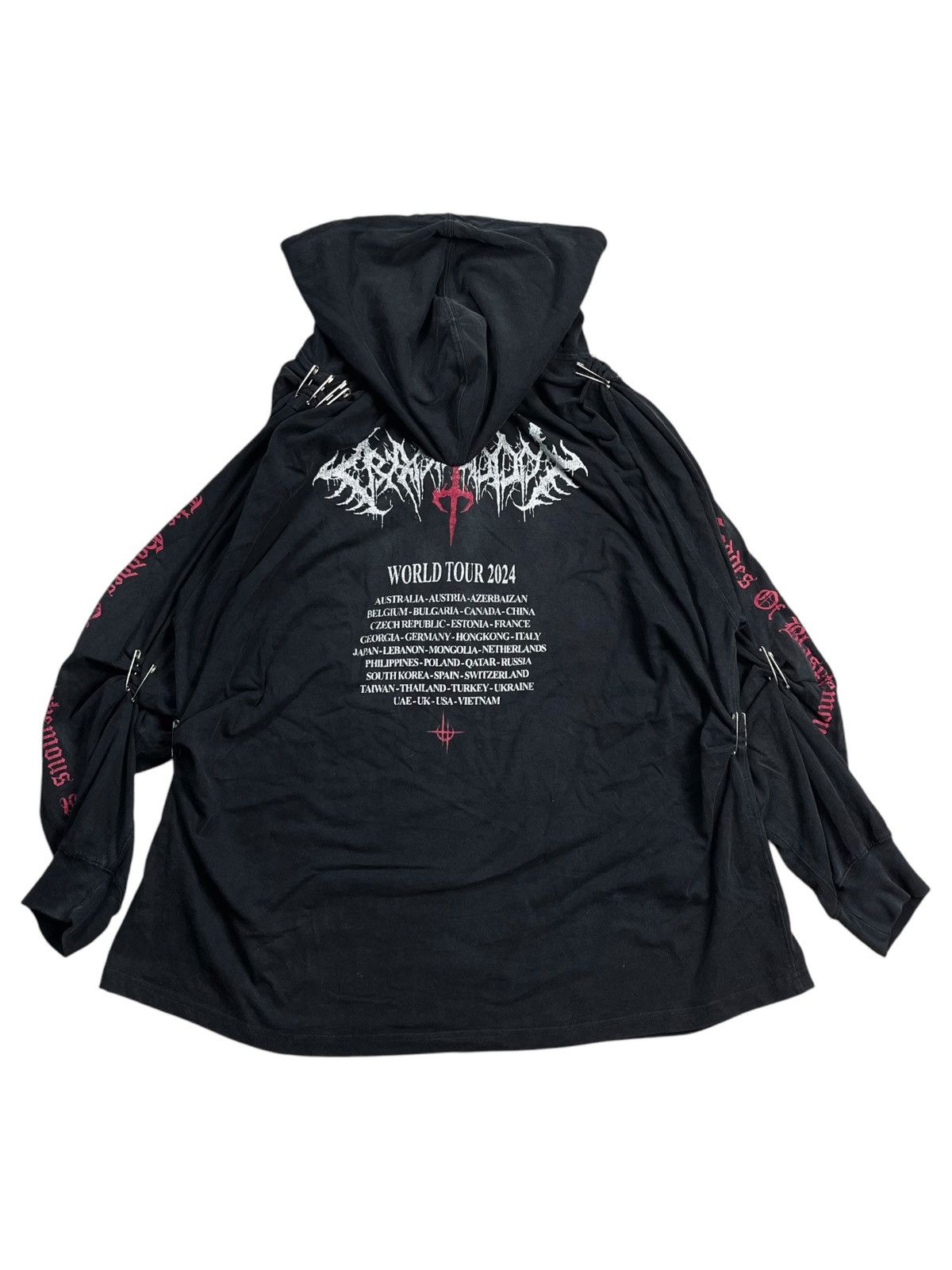 14th Addiction Badblood - Safetypin Metal Longsleeve Size US M / EU 48-50 / 2 - 3 Thumbnail