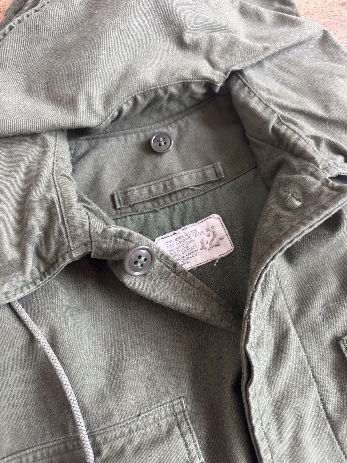Other Vintage 1960s MIL-J-4883C (USAF) Field Jacket M65 M50 Size US S / EU 44-46 / 1 - 3 Thumbnail