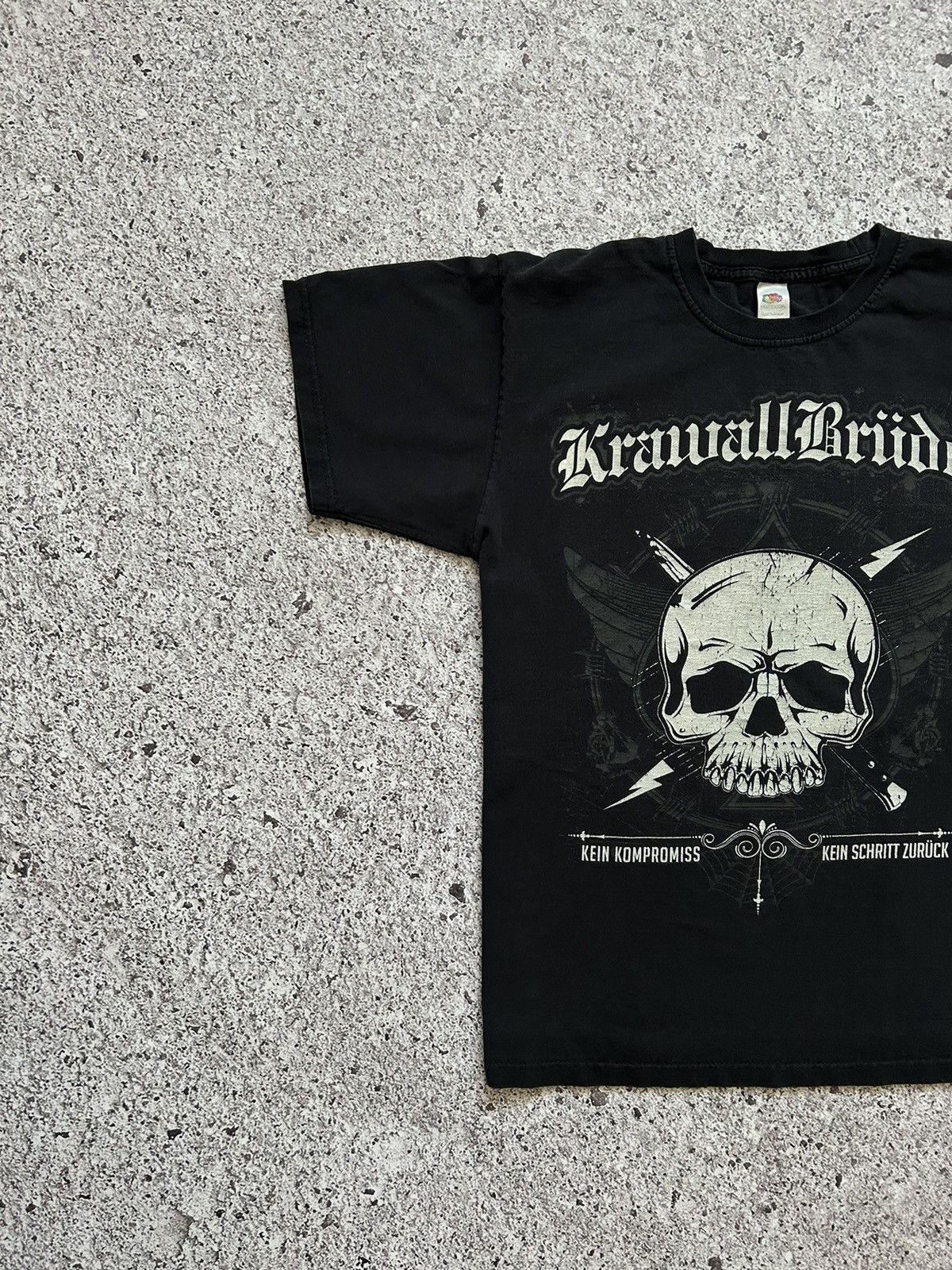 Band Tees × Vintage Krawallbruder Kein Kompromiss Rock Band Music T-Shirt Size US L / EU 52-54 / 3 - 2 Thumbnail