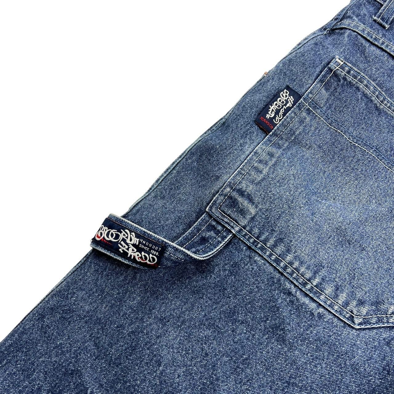 Other Vintage Brooklyn Krew Denim Baggy Shorts / Jorts - Waist 40 Size US 40 / EU 56 - 4 Thumbnail