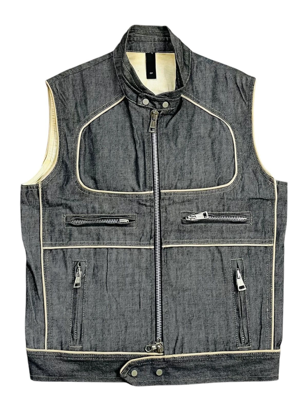 Dsquared2 2000s Dsquared - Heavyweight Cyber Vest Size US M / EU 48-50 / 2 - 4 Thumbnail