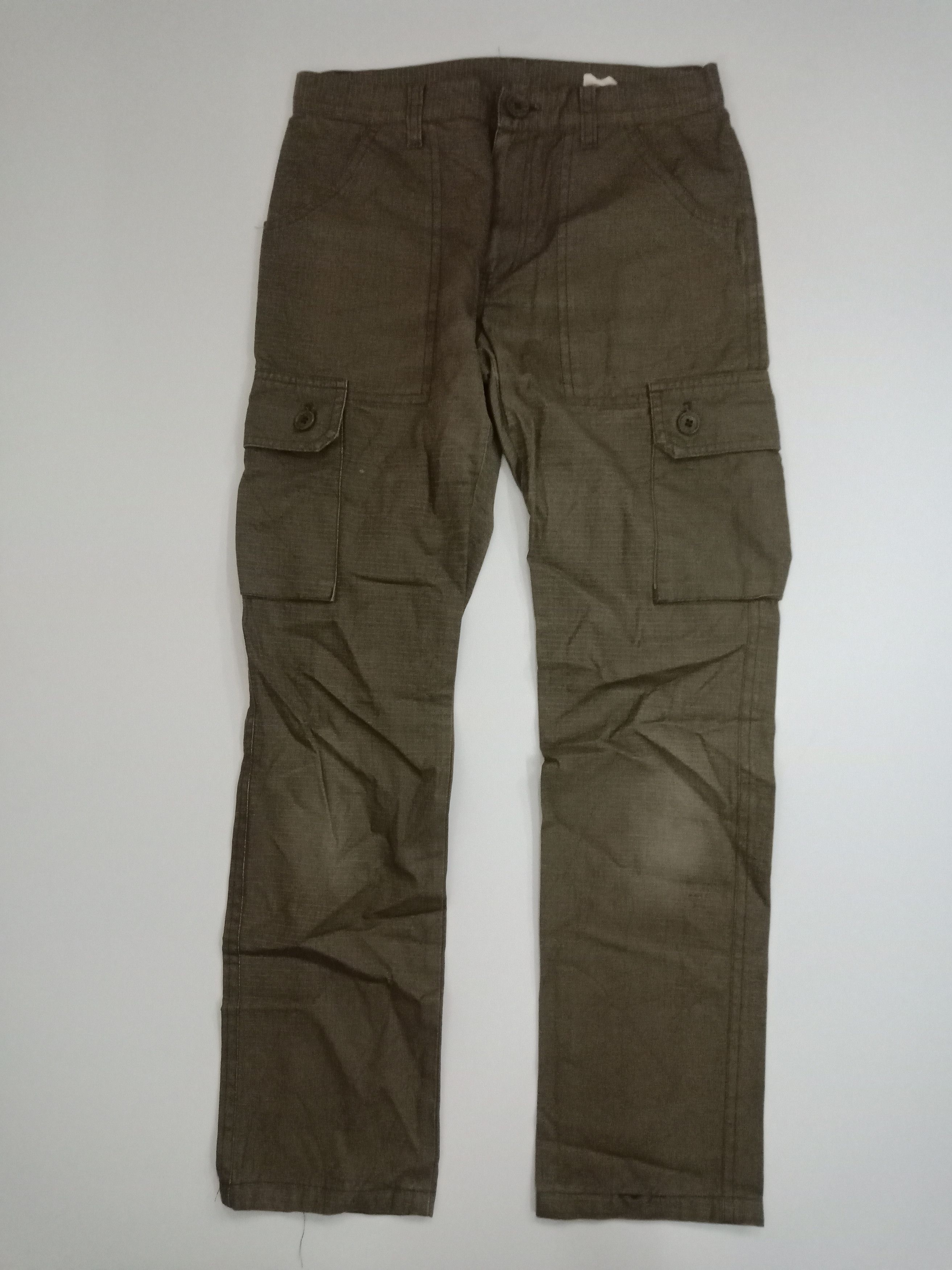 Hysteric Glamour Hysteric Glamour Green Cargo Combat Pants #P1 Size US 29 - 1 Thumbnail