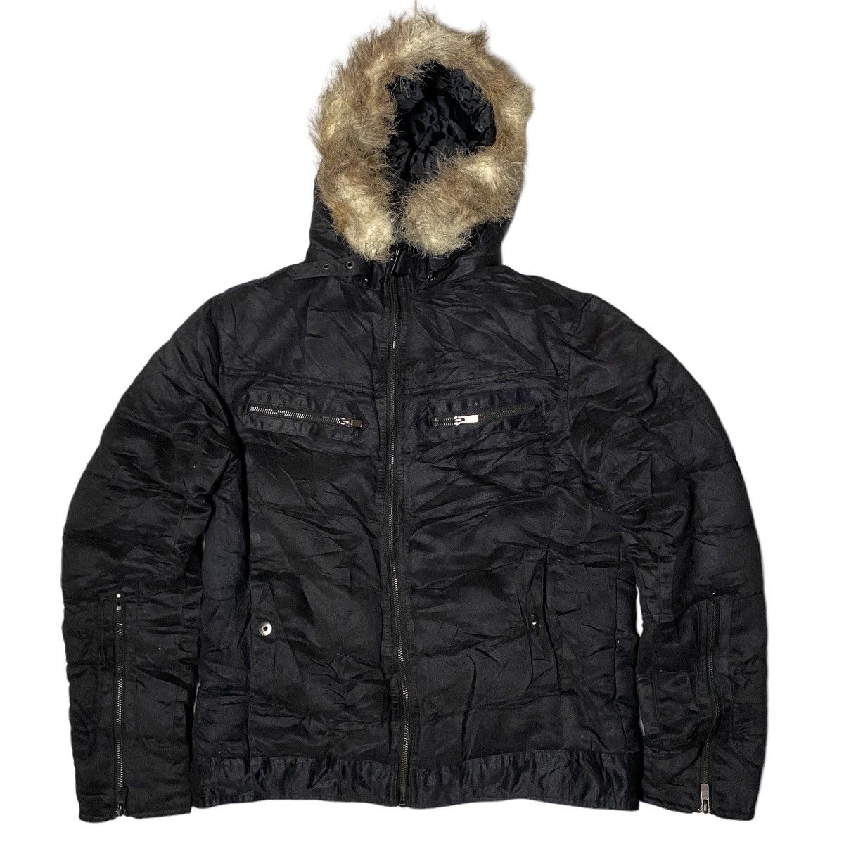 2000's Bareback Realdress Fur Rider Jacket Lgb Style