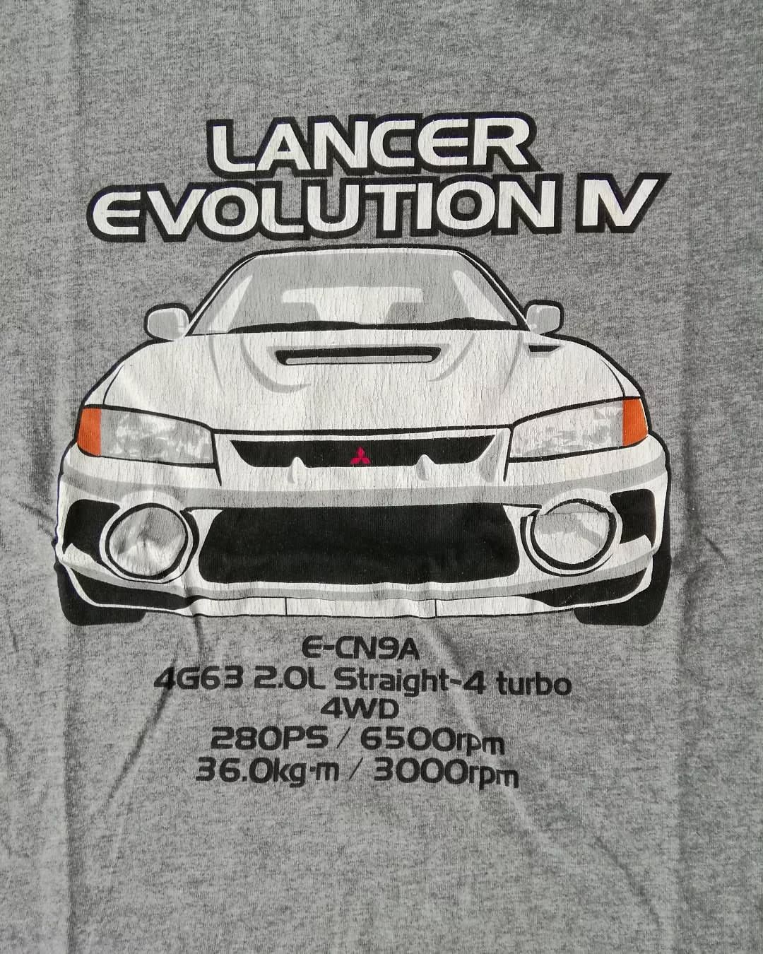 Gear for Sports × Japanese Brand × Vintage Vintage Mitsubishi Lancer Evolution IV Graphic Tees Size L / US 10 / IT 46 - 2 Thumbnail