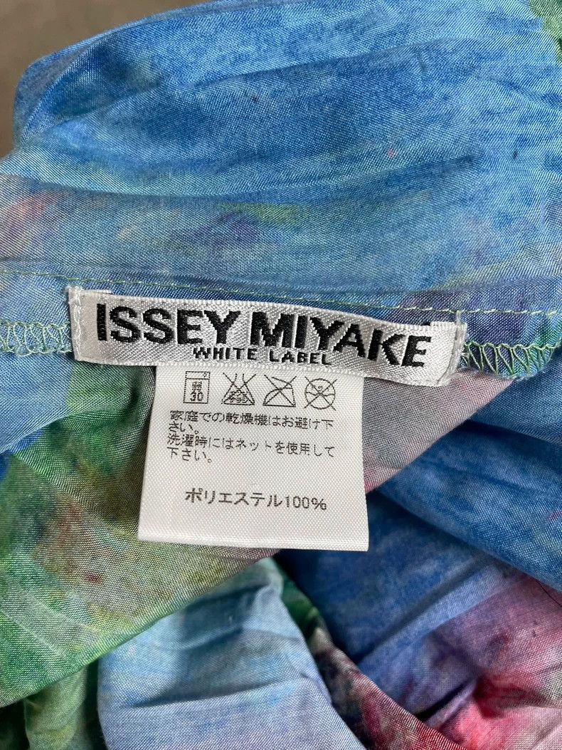 Issey Miyake Issey Miyake size:3 Blue and green main oil painting dress Size S / US 4 / IT 40 - 3 Thumbnail