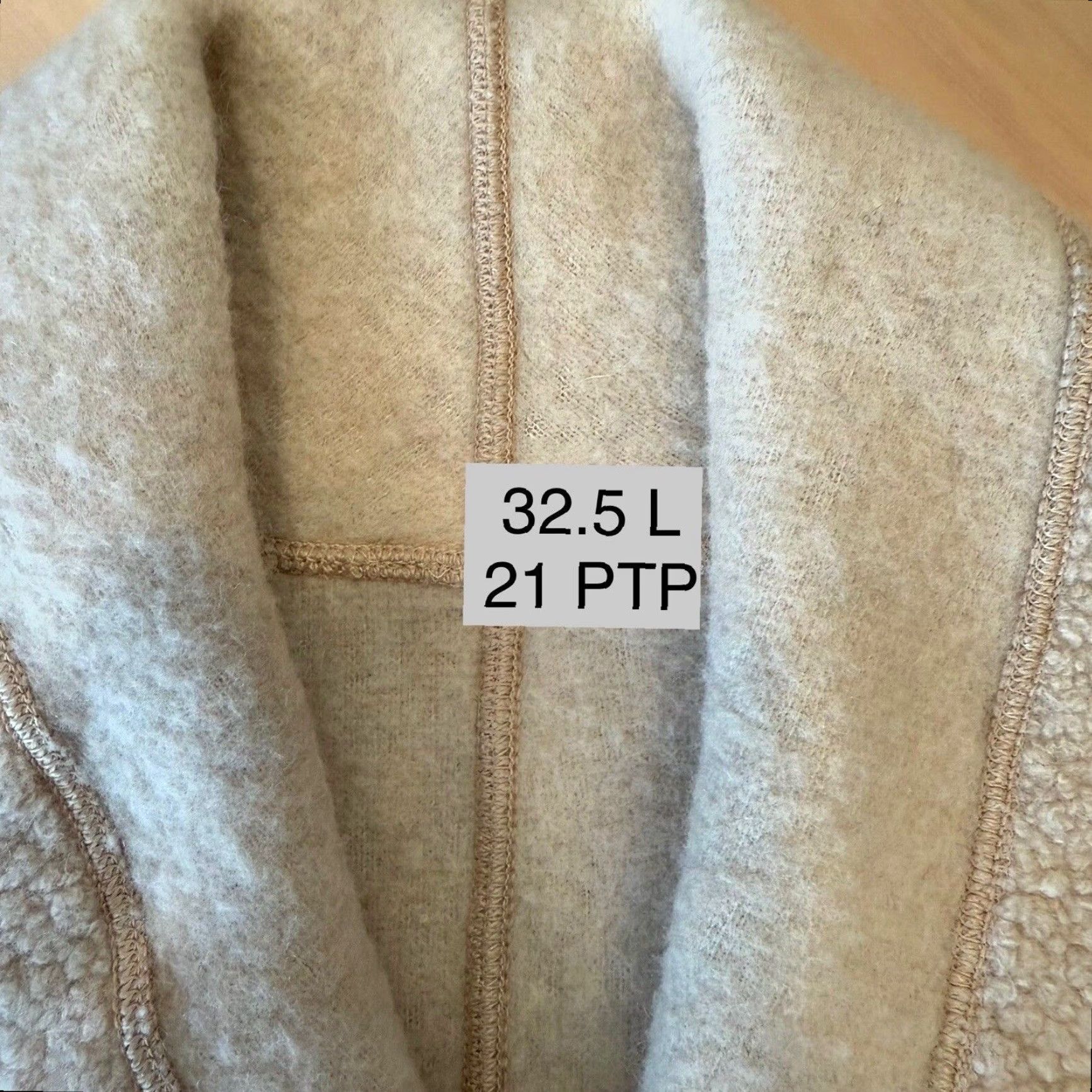 Lululemon Lululemon Sincerely Sherpa Wrap Women's S Beige Open Sweater Glam Athleisure Size S / US 4 / IT 40 - 7 Thumbnail