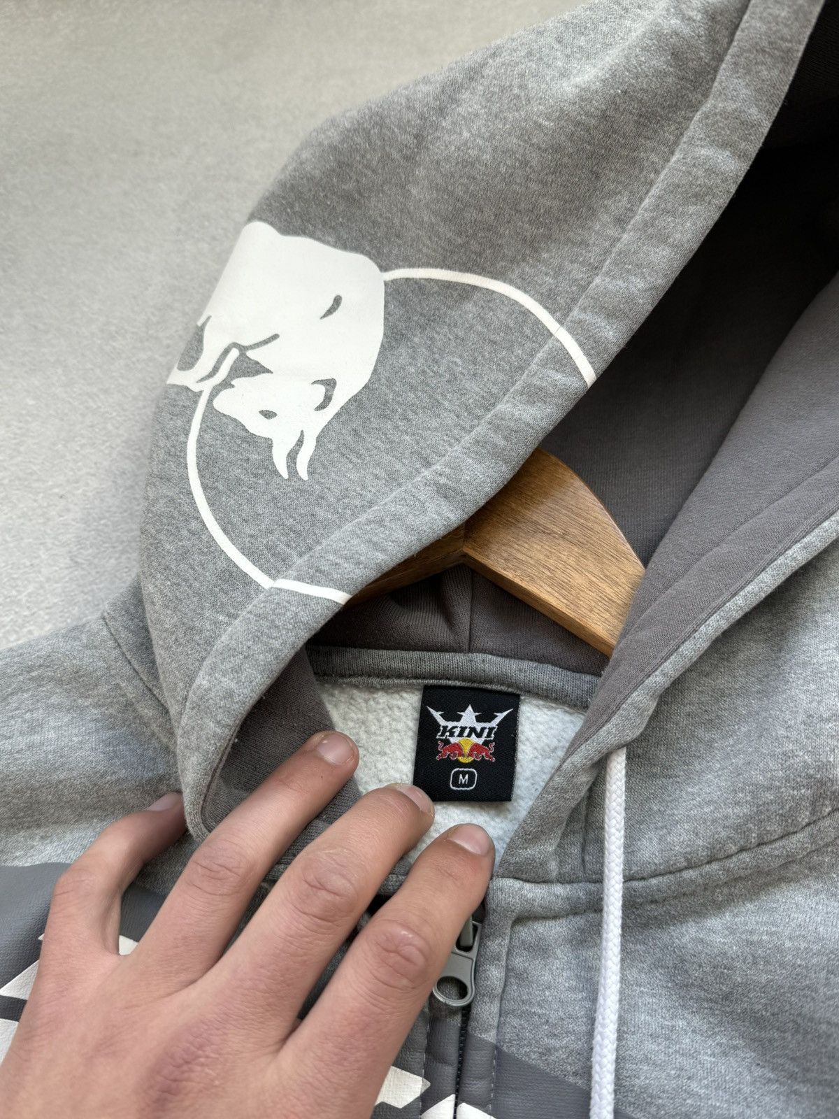 Red Bull RED BULL KING RACING KTM ZIP HOODIE MOTORRAD JACKET HOODED Size US M / EU 48-50 / 2 - 8 Thumbnail