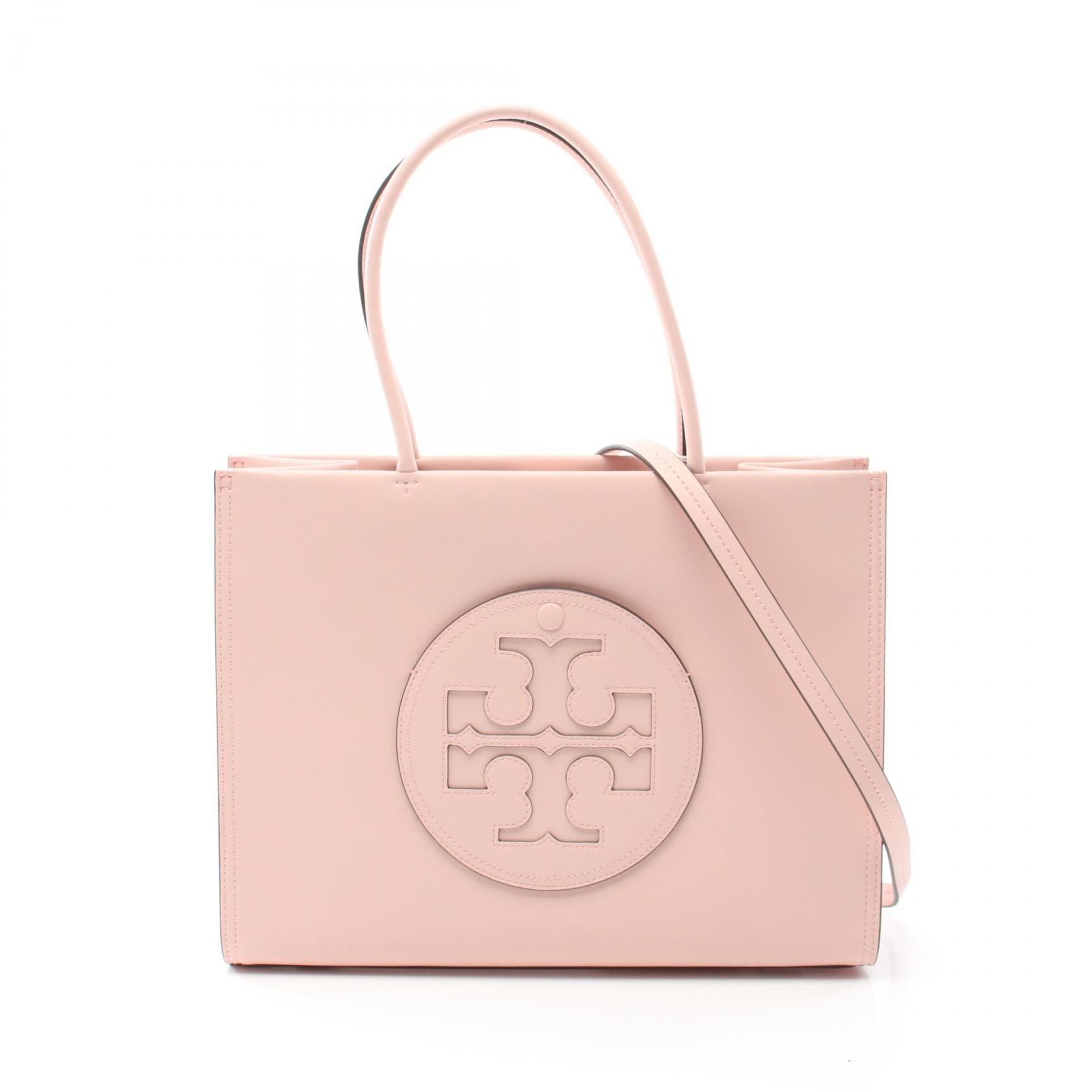 Tory Burch Tory Burch Ella Bio Small Tote Handbag Bag Others Fake Leather Pink Size ONE SIZE - 1 Thumbnail