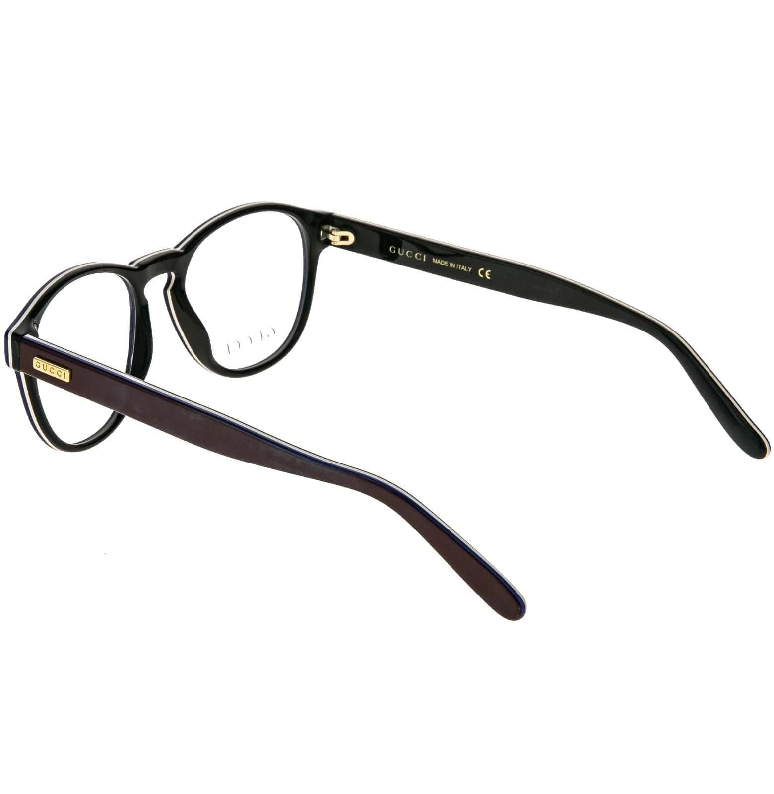 Gucci GUCCI GG0273O 0273 Burgundy Black White Eyeglasses 003 Size ONE SIZE - 9 Thumbnail