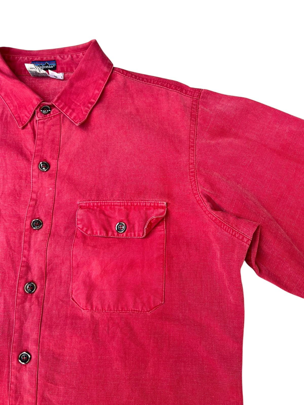 Patagonia Vintage 90s Patagonia Waxed Cotton Canvas Button Shirt Size US L / EU 52-54 / 3 - 8 Thumbnail