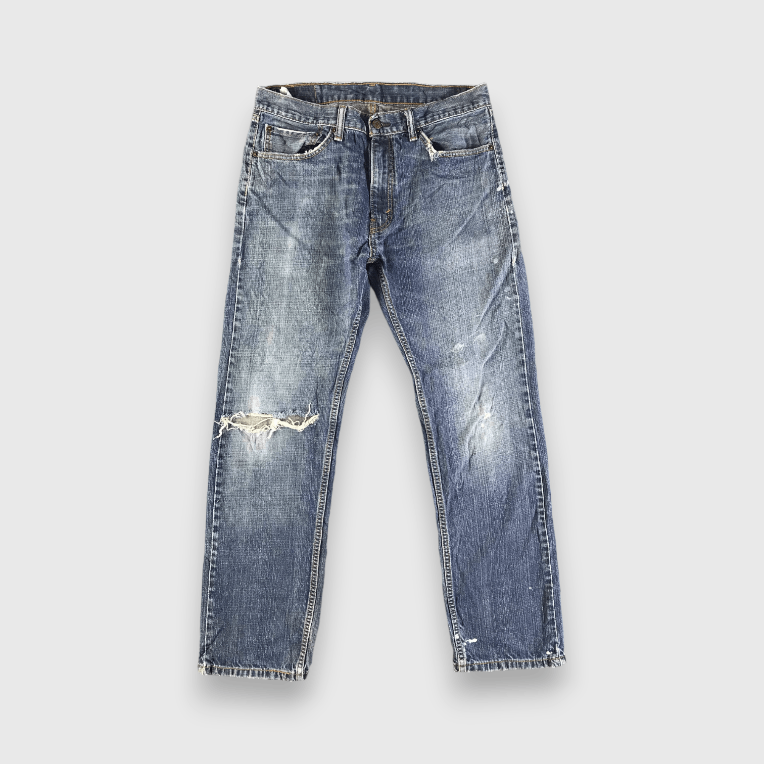 Levi's Vintage Blue Wash Levis 505 Jeans-J4178 Size US 34 / EU 50 - 1 Thumbnail