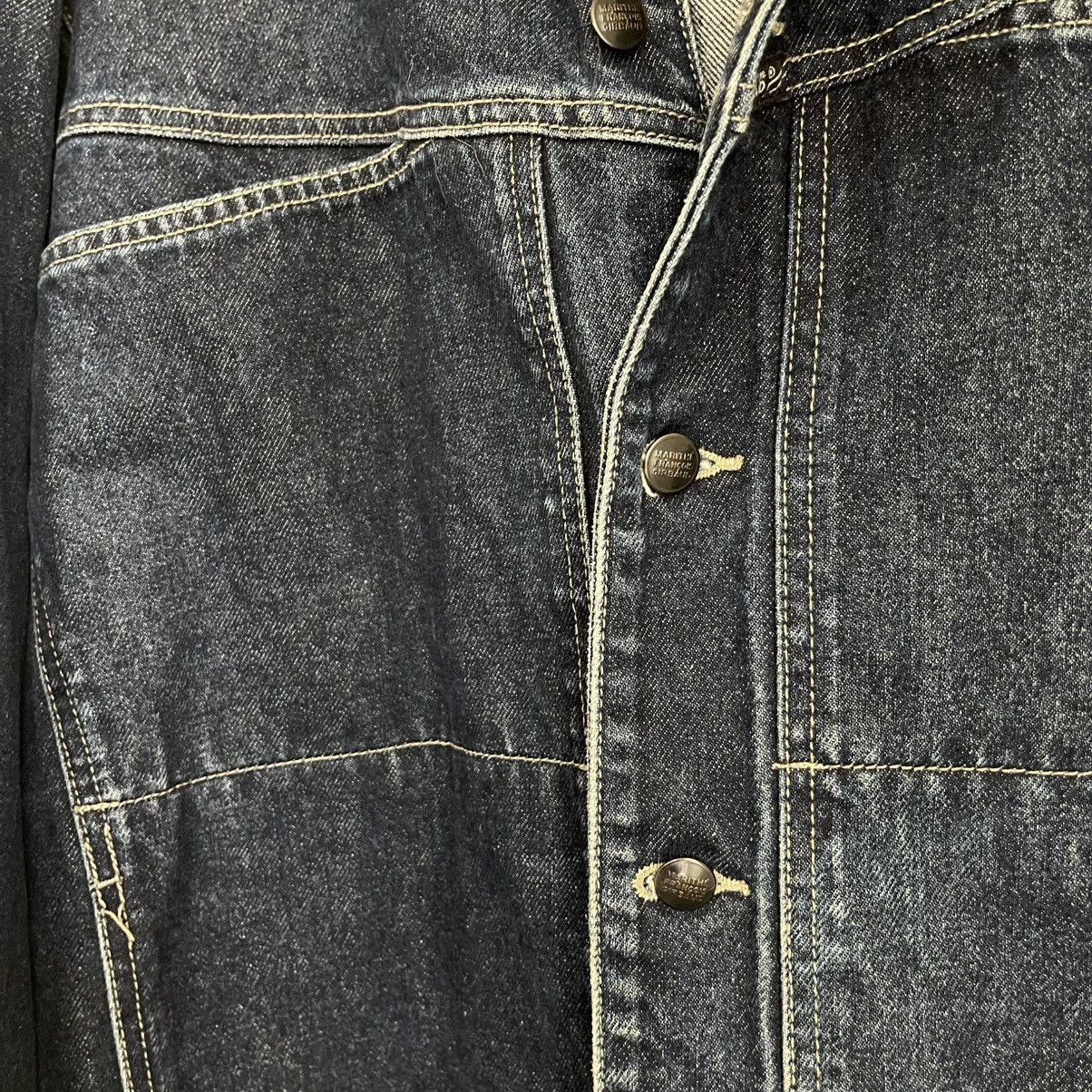 Marithe + Francois Girbaud Marithe Francois Girbaud VTG Button Front Denim Jacket Size US XXL / EU 58 / 5 - 5 Thumbnail