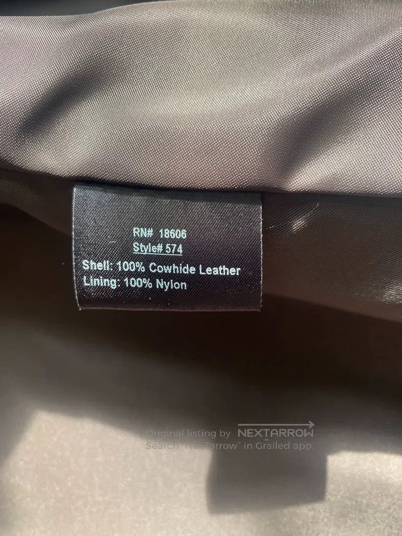 Schott Schott Calf leather limited edition slim fit flight jacket Size US L / EU 52-54 / 3 - 2 Thumbnail