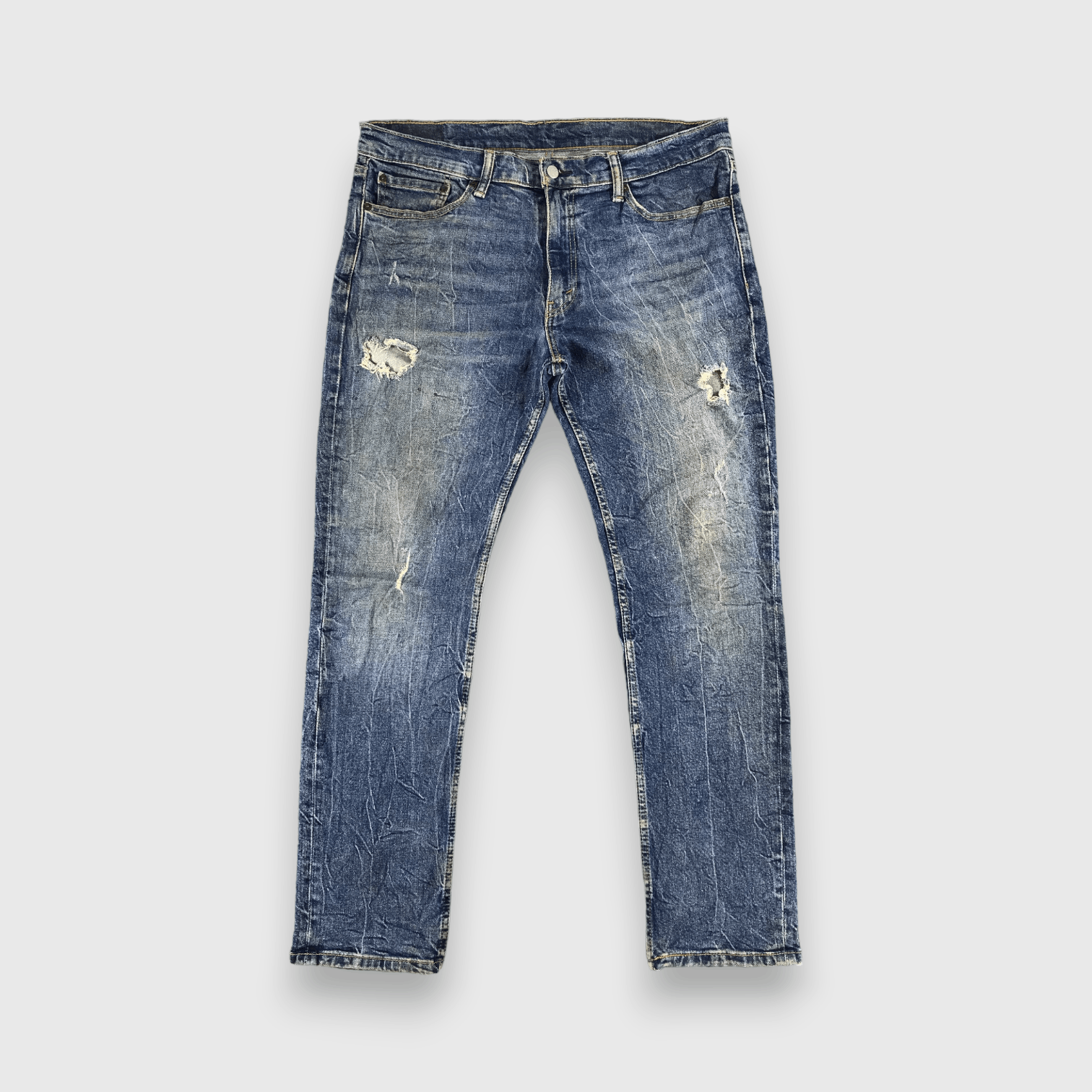 Levi's Vintage Distress Levis 511 Jeans- J1326 Size US 37 - 1 Thumbnail