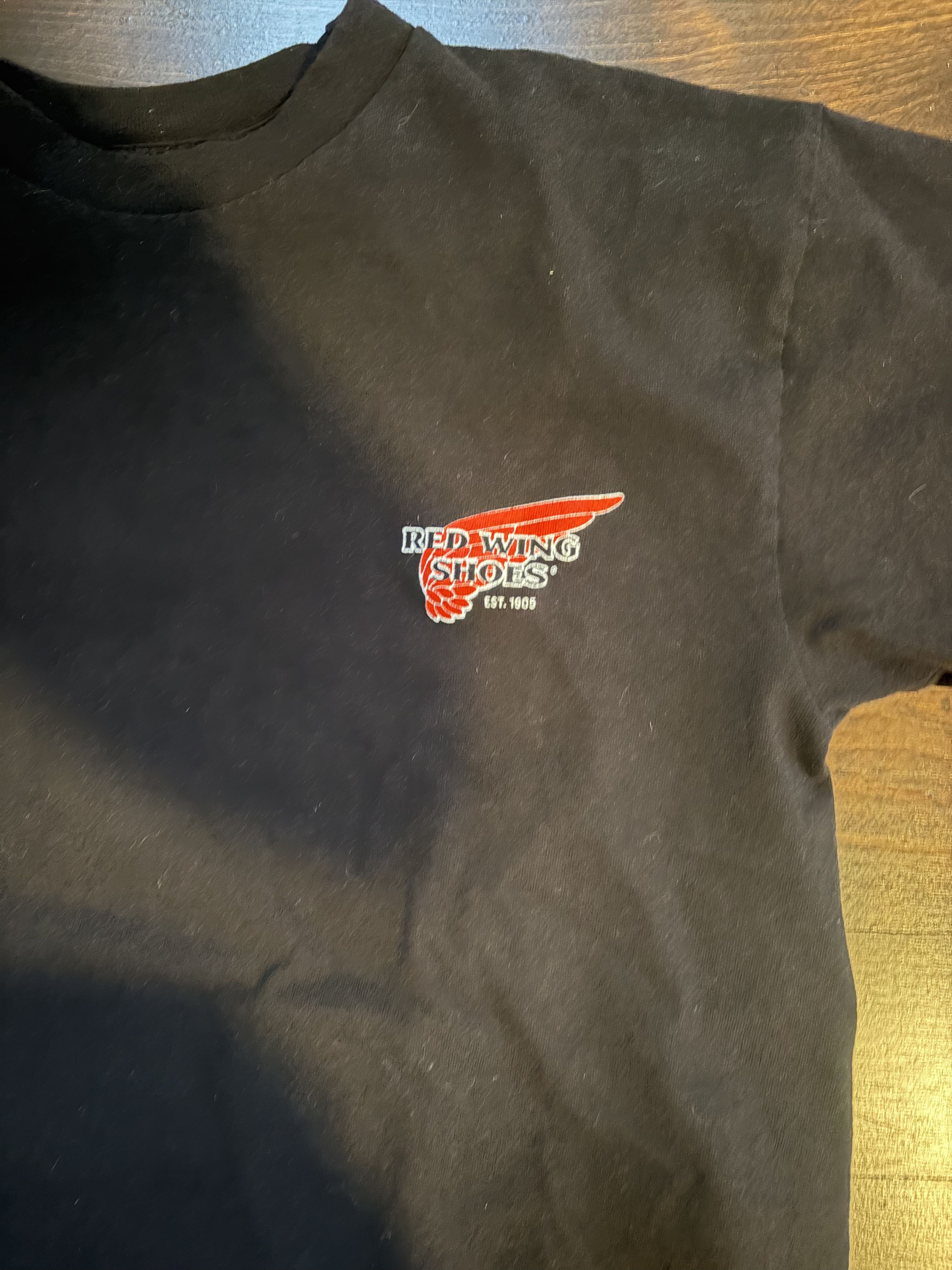 Red Wing Redwing Boots Shop T-Shirt - Black Size US M / EU 48-50 / 2 - 3 Thumbnail