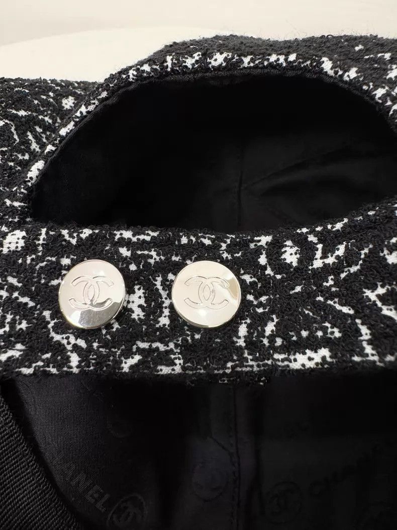 Chanel Chanel Black double c full logo baseball cap Size ONE SIZE - 5 Thumbnail