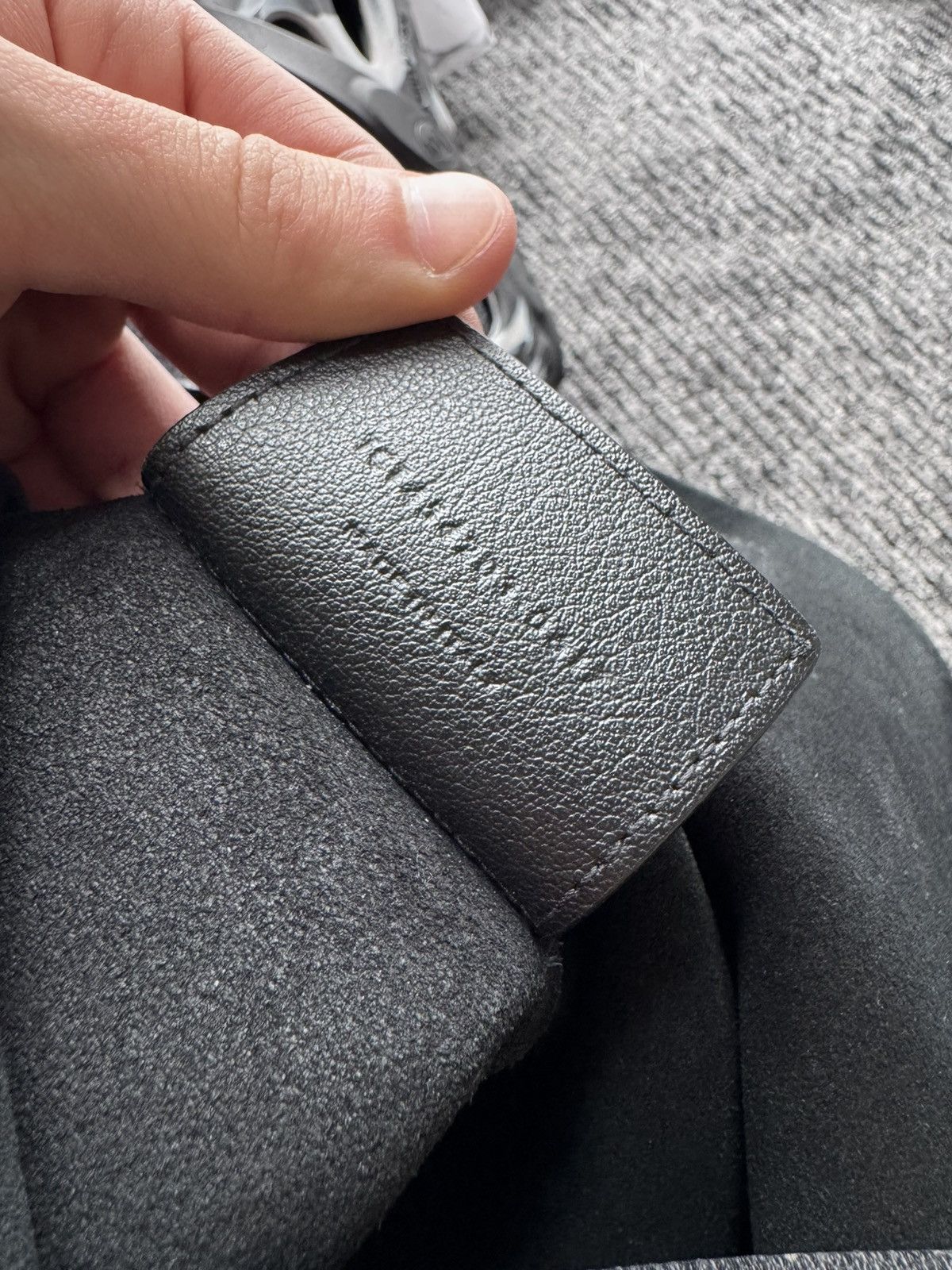 Saint Laurent Paris Saint Laurent tote bag black leather Size ONE SIZE - 14 Thumbnail