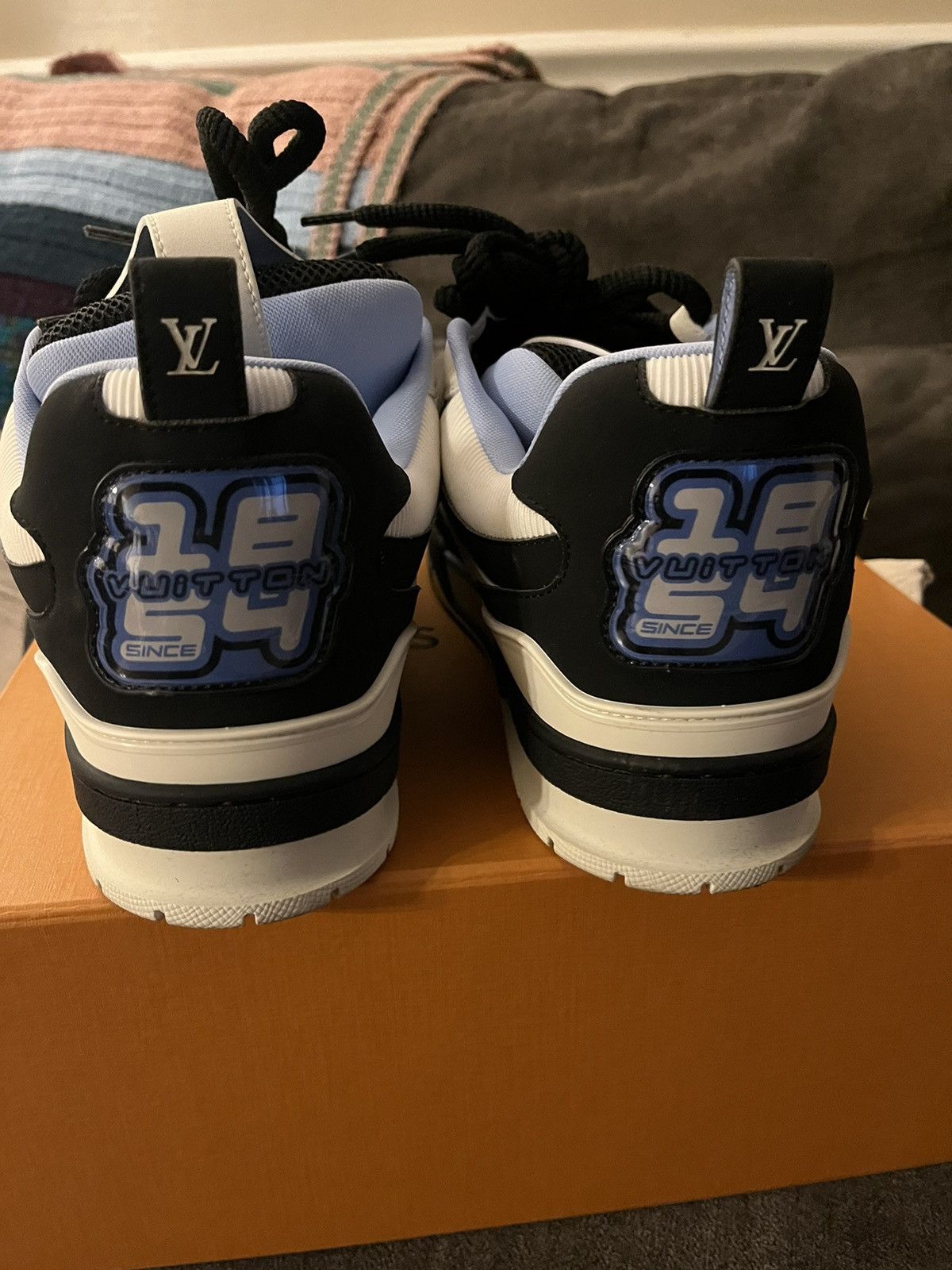 Designer LV Skate Sneaker Size US 12 / EU 45 - 2 Thumbnail