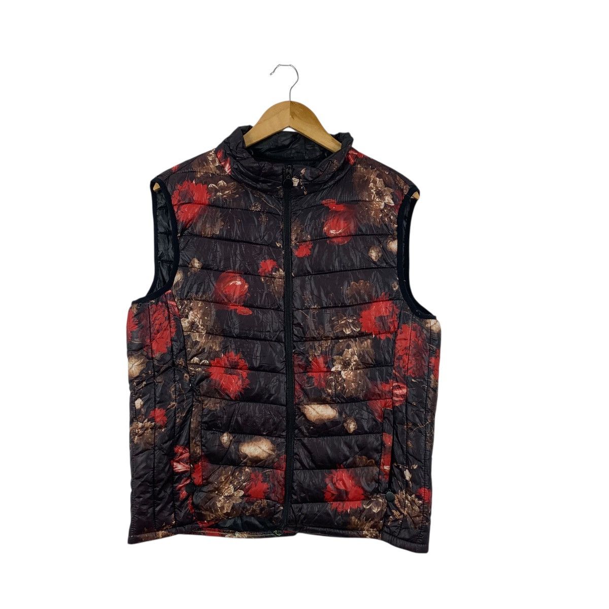 Other LAMBENT JAPAN FLORAL AOP Puffer Quilted Vest Jacket Size M / US 6-8 / IT 42-44 - 3 Thumbnail