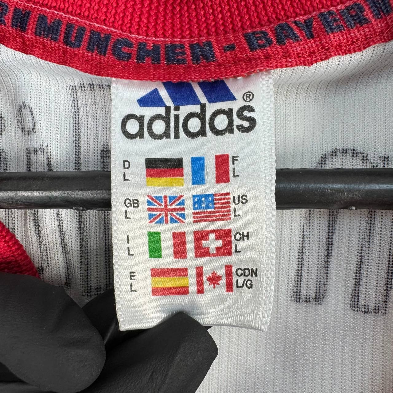 Adidas Adidas Bayern Munich 98/00 Opel Football Shirt Mens L Size US L / EU 52-54 / 3 - 5 Thumbnail