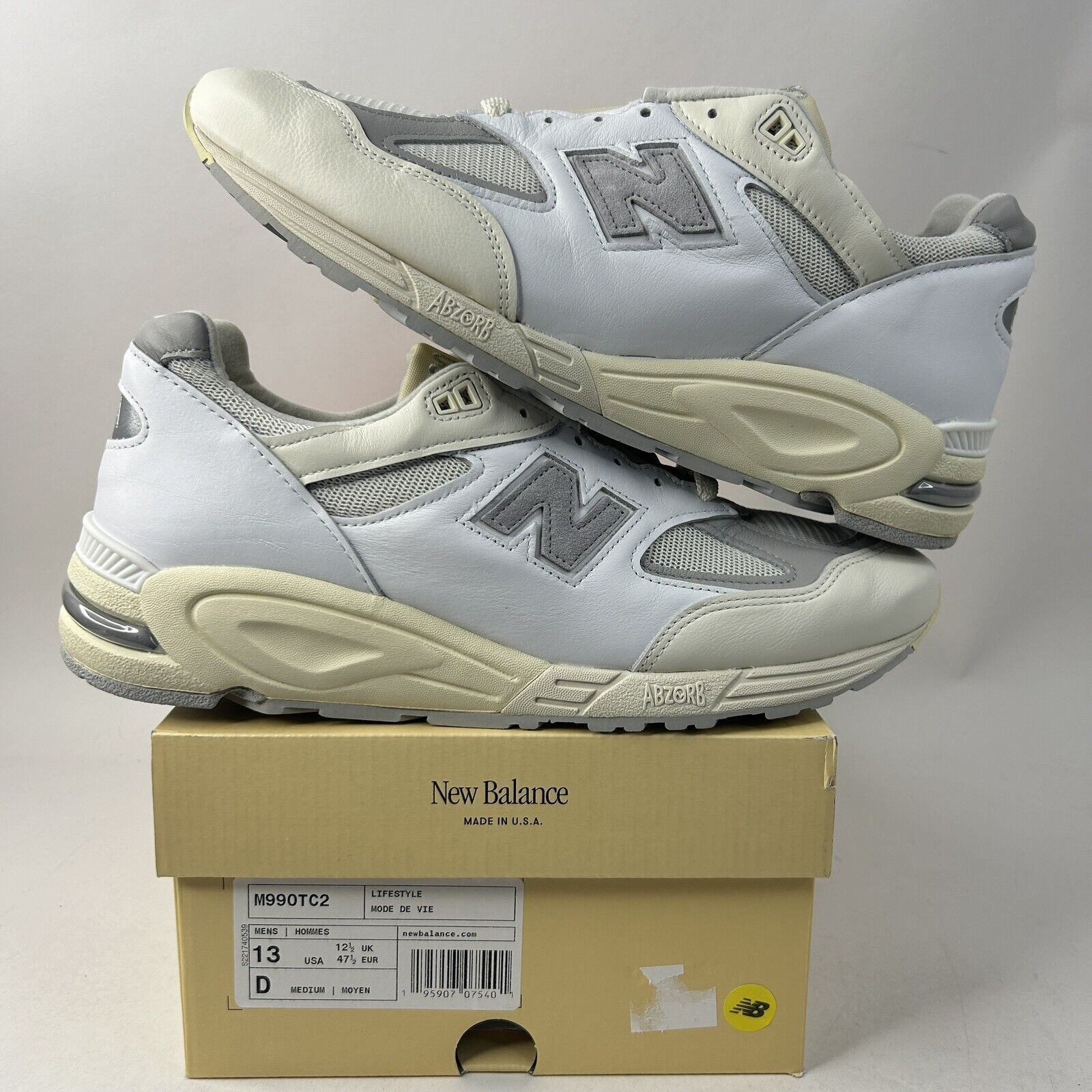 New Balance New Balance x Teddy Santis 990v2 “Sea Salt” 2024 Size US 13 / EU 46 - 1 Thumbnail