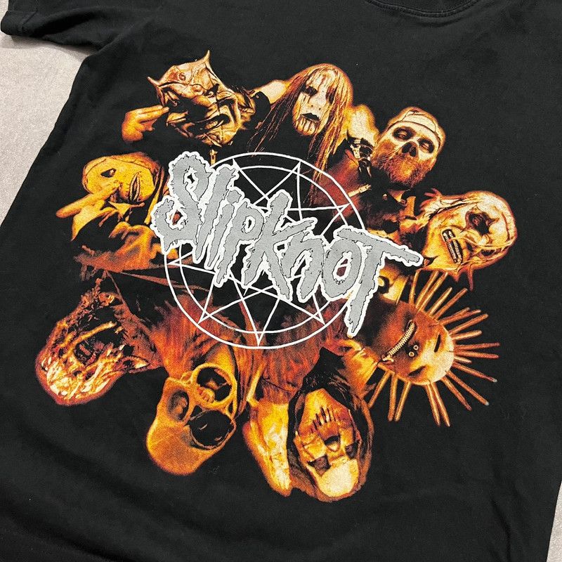 Band Tees Vintage Slipknot T-Shirt Printed Retro Y2K 90s Size US S / EU 44-46 / 1 - 3 Thumbnail