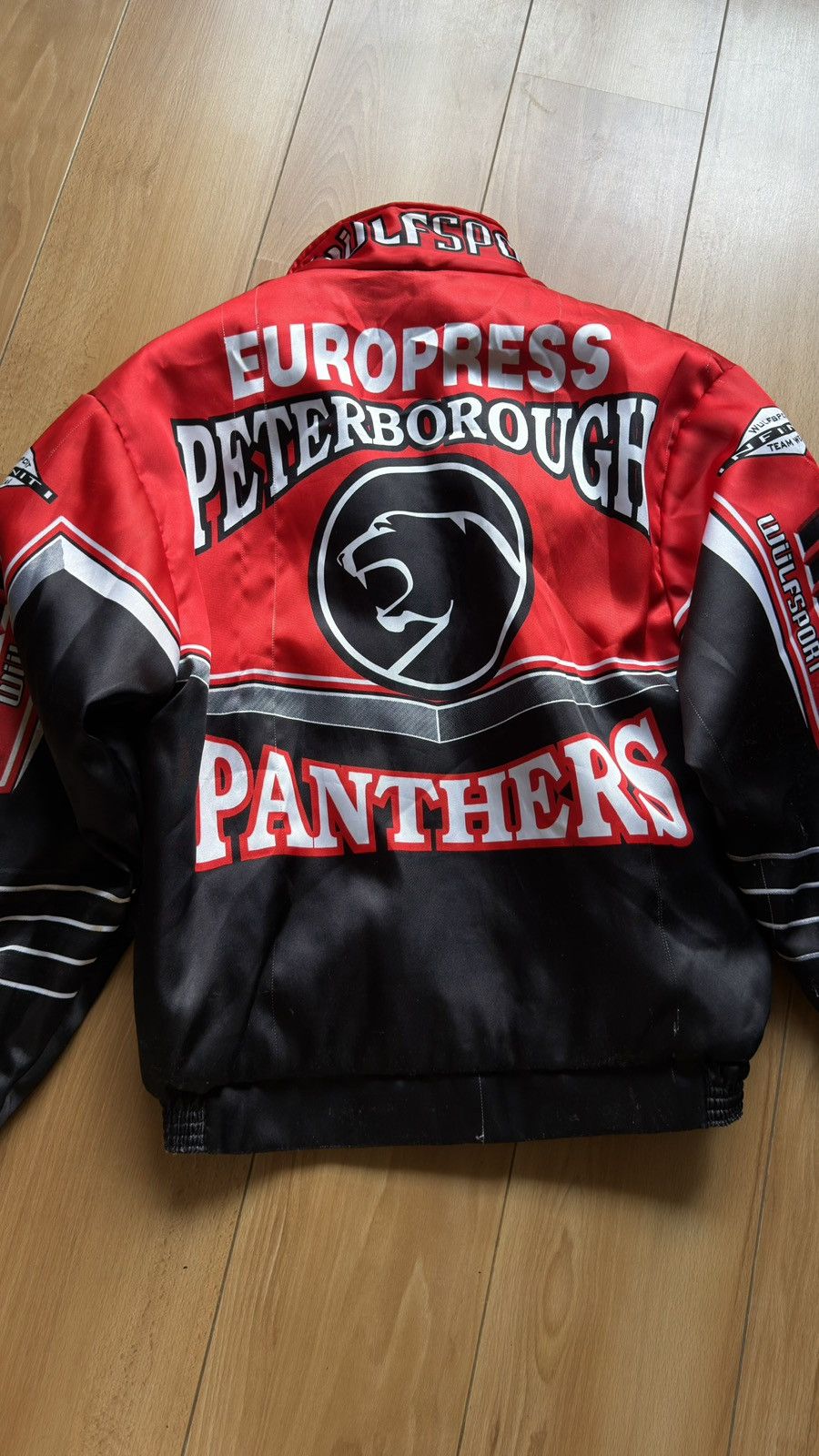 Vintage Racing wulfsport jacket bomber Size US M / EU 48-50 / 2 - 6 Thumbnail