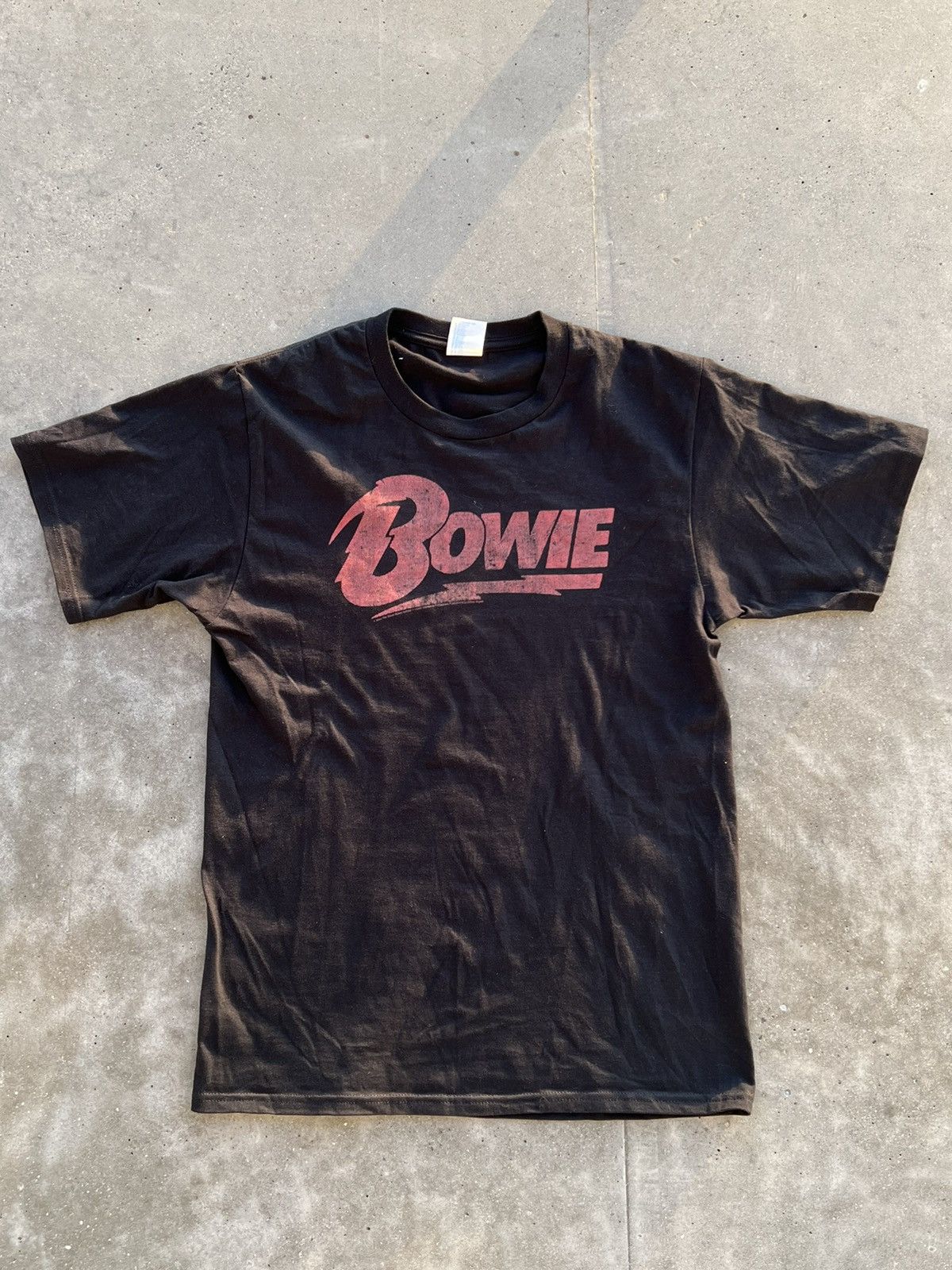 Band Tees David Bowie 00s vintage rare t-shirt BOWIE Size US M / EU 48-50 / 2 - 1 Thumbnail