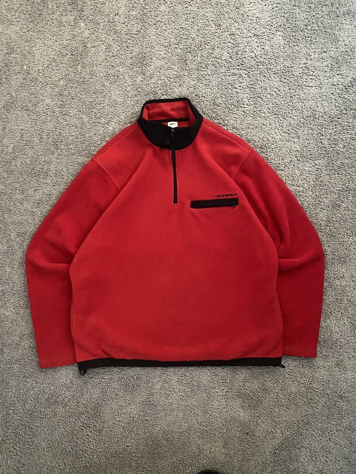 Old Navy × Vintage Vintage Y2K Old Navy Fleece Size US L / EU 52-54 / 3 - 1 Thumbnail