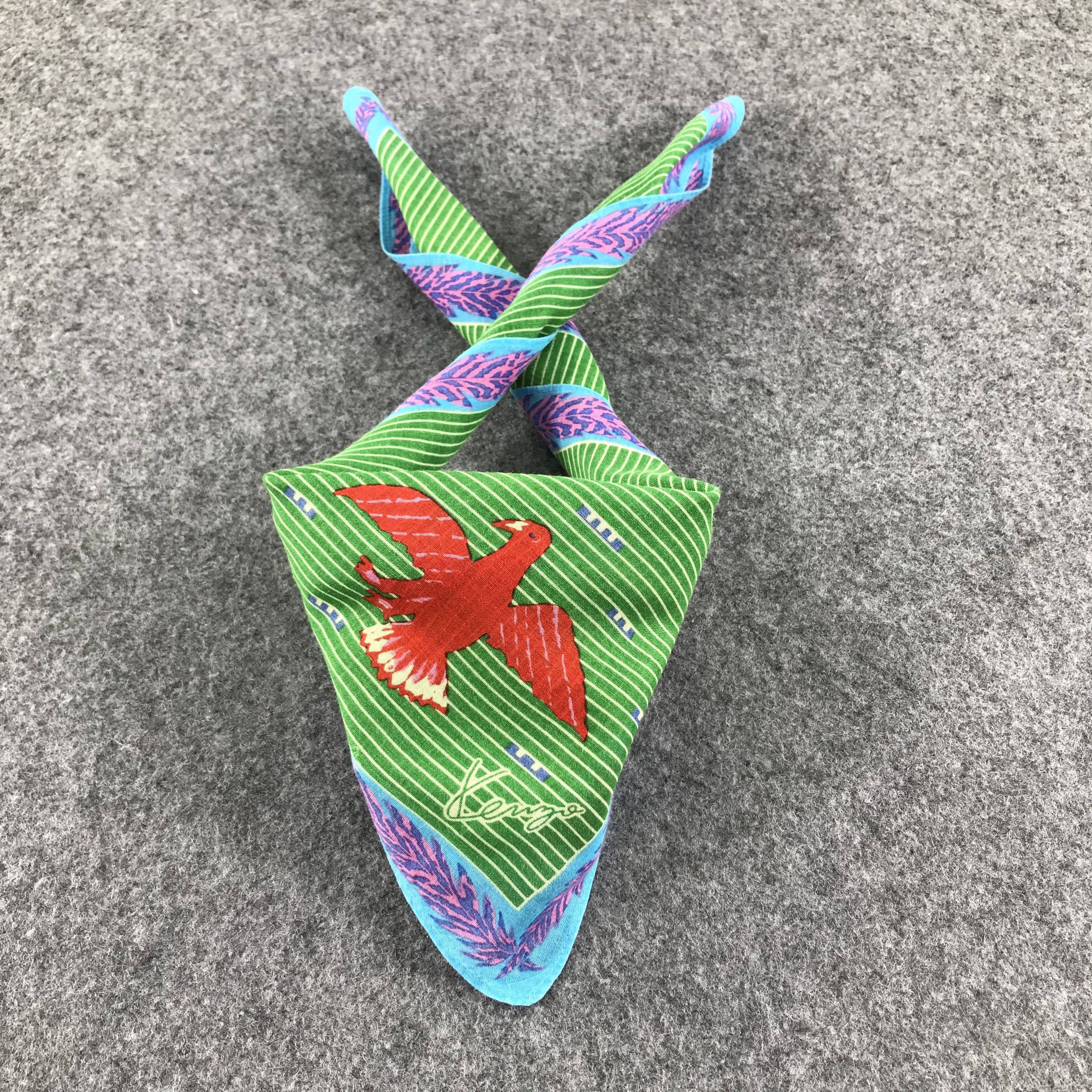 Kenzo Kenzo Handkerchief Neckerchief Bandana H356 Size ONE SIZE - 2 Thumbnail