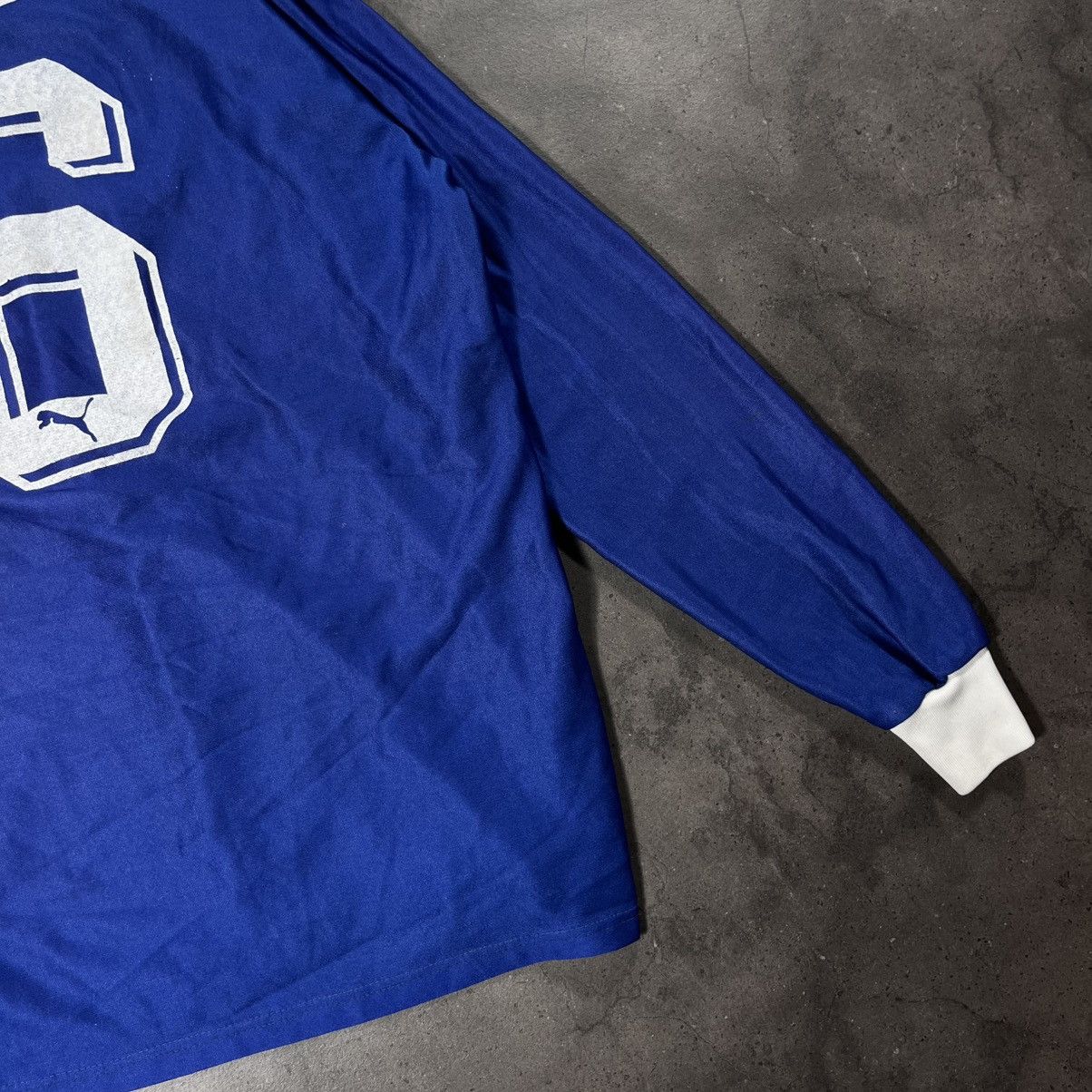 Puma Vintage 90s Puma Retro Longsleeve Blokecore Template Jersey Size US L / EU 52-54 / 3 - 12 Thumbnail