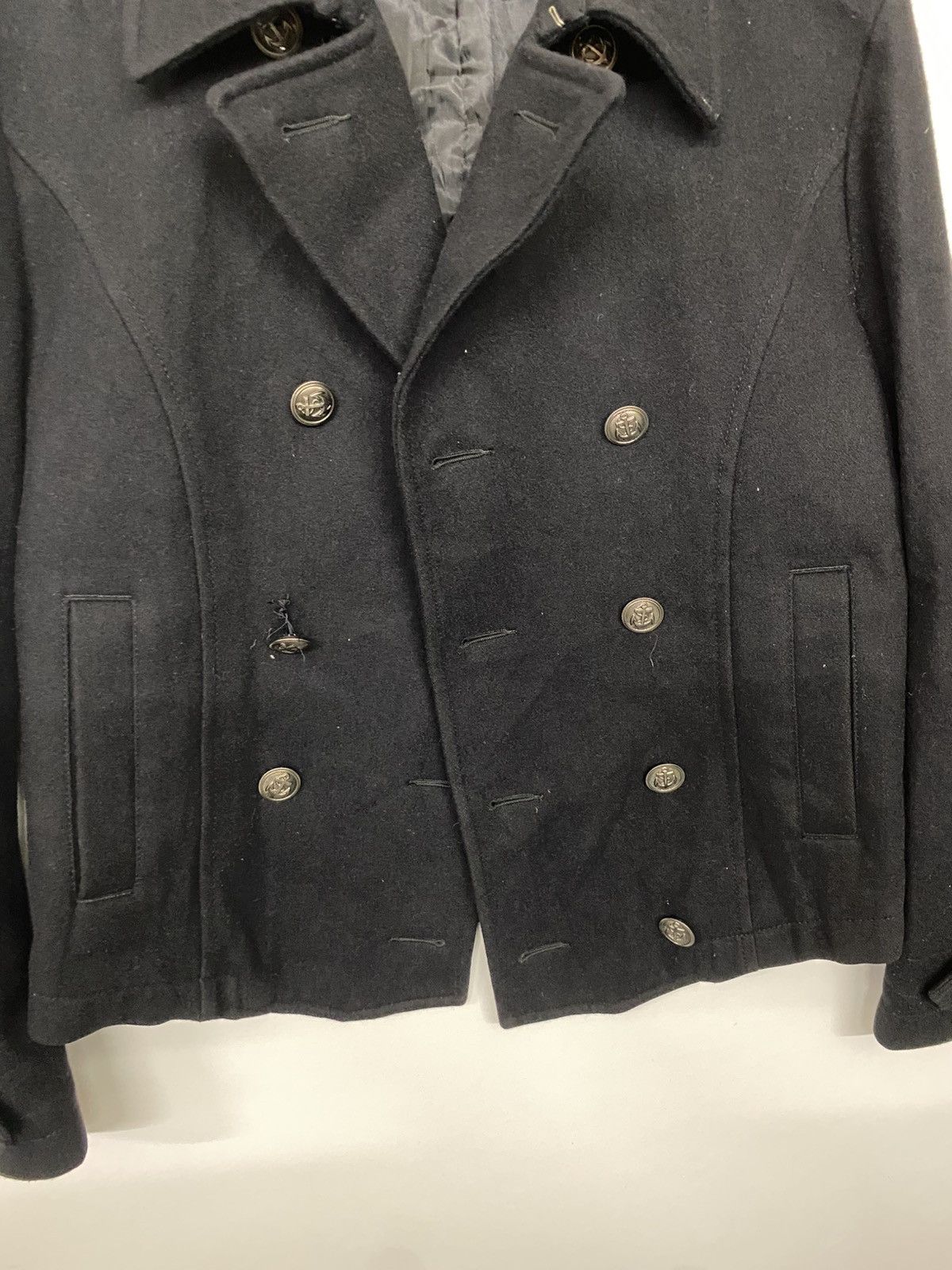 PPFM PPFM Double Breasted Peacot Wool Jacket Size US S / EU 44-46 / 1 - 12 Thumbnail
