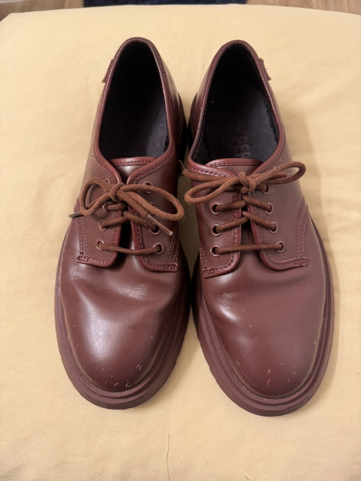 Camper Camper Burgundy Derbies Size US 11 / IT 41 - 1 Thumbnail