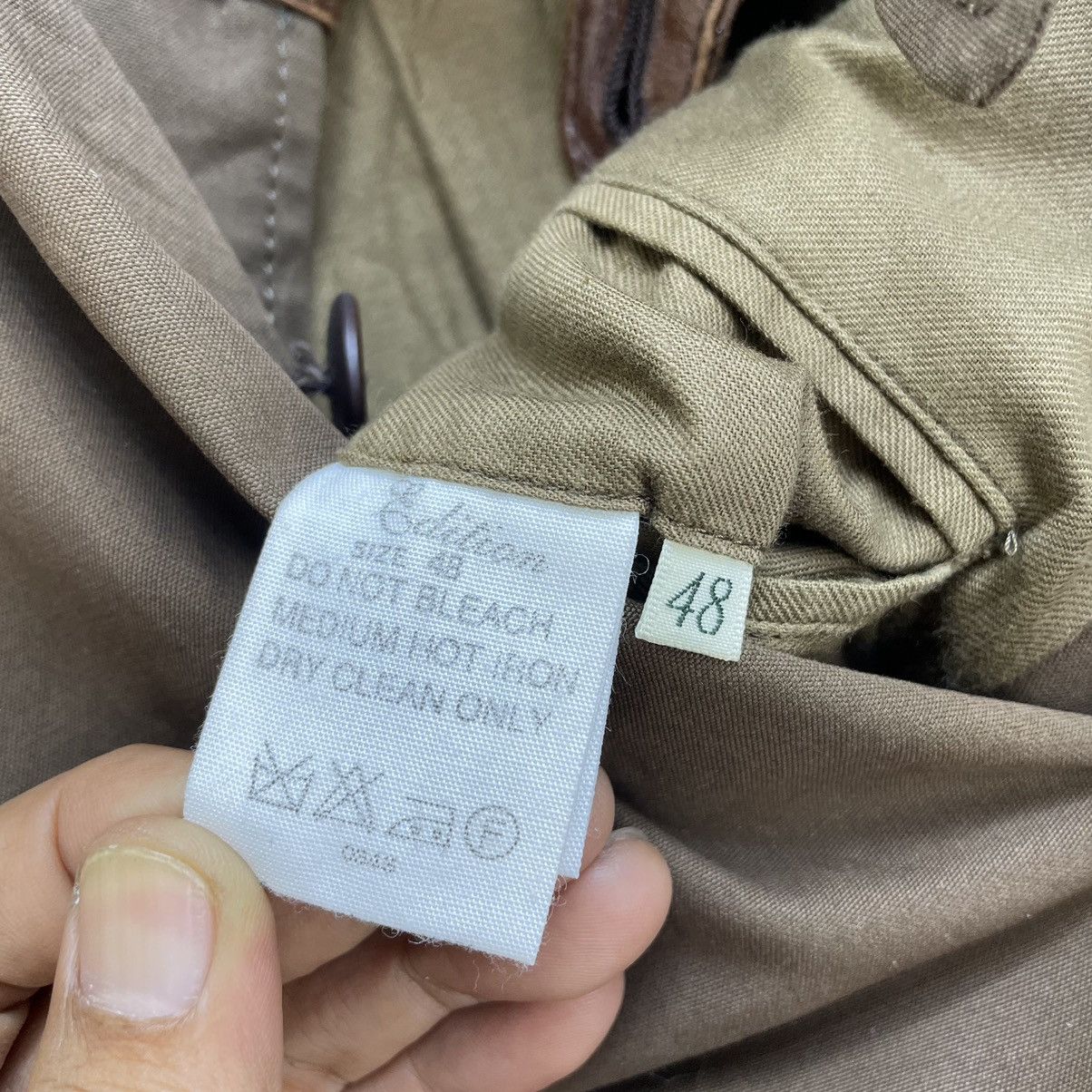 Japanese Brand × Vintage Edition Made In Japan Slank Pocket Leather Collar Size US M / EU 48-50 / 2 - 8 Thumbnail