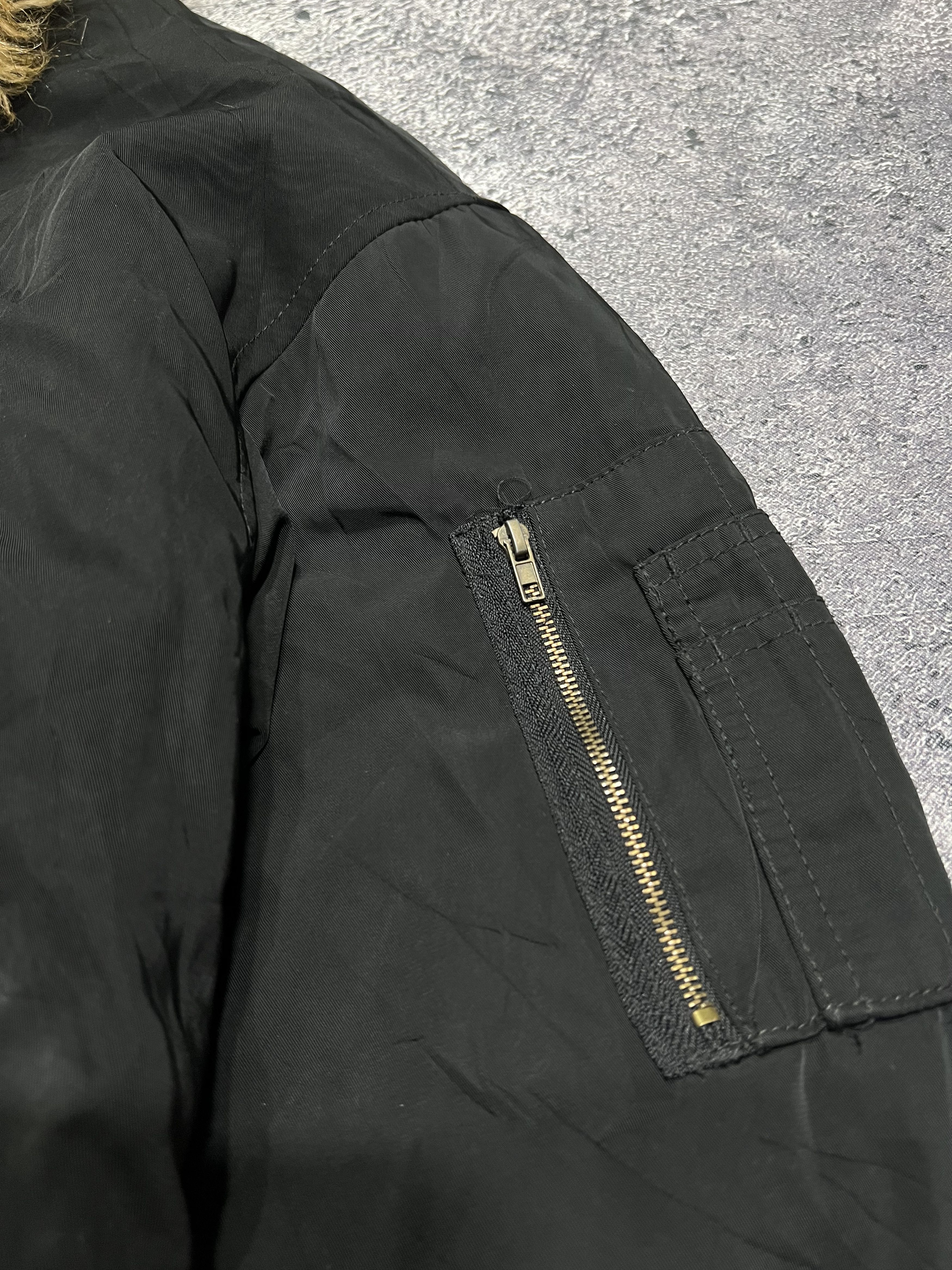Japanese Brand 2000s Archival Hysteric Y's Cdg Bomber Fur y2k Lgb Ifsix Size US L / EU 52-54 / 3 - 4 Thumbnail