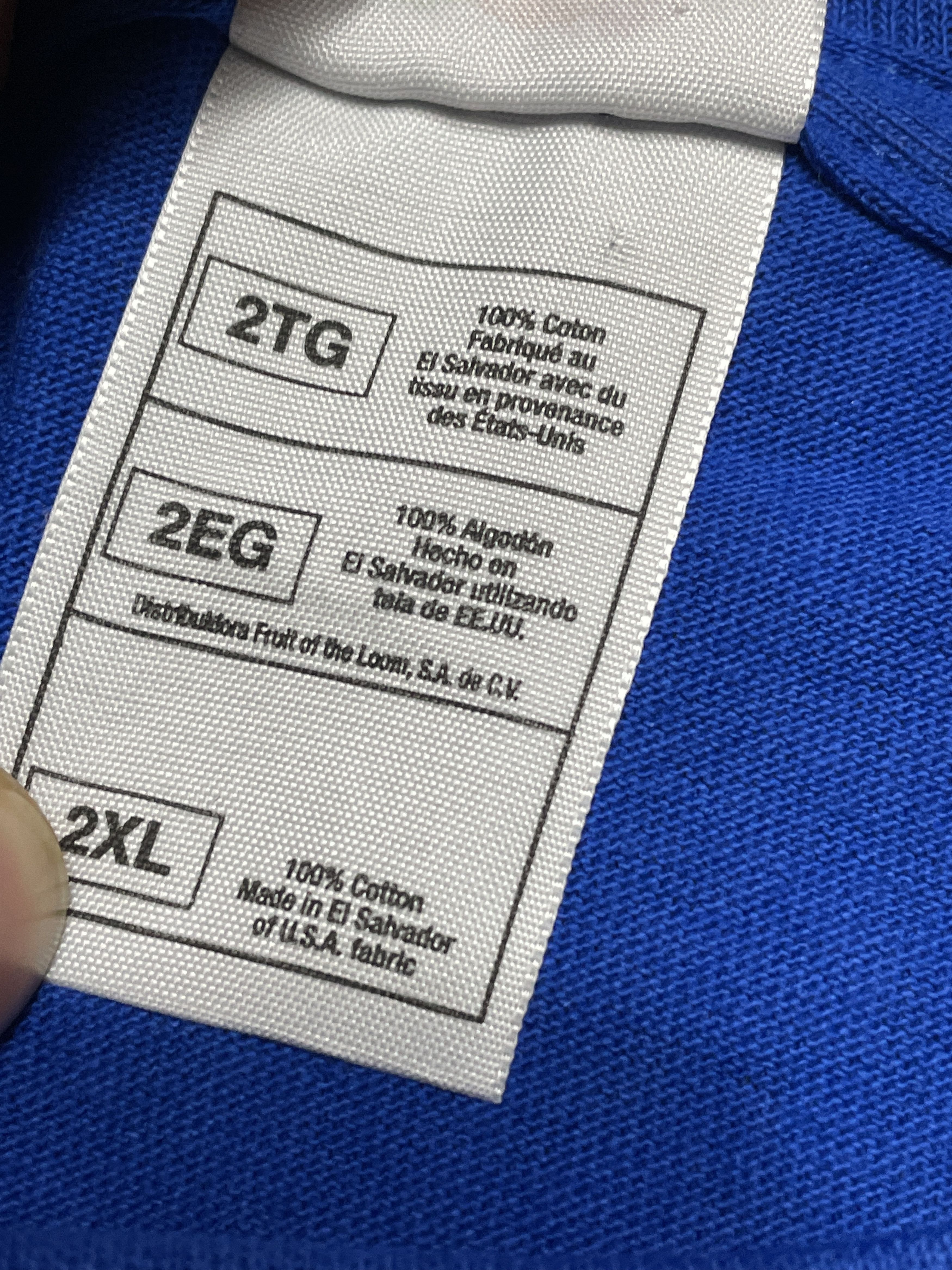 Fruit Of The Loom ❗️RARE❗️Fruit Of The Loom England Rugby Vintage Y2K T-Shirt Size US XXL / EU 58 / 5 - 6 Thumbnail