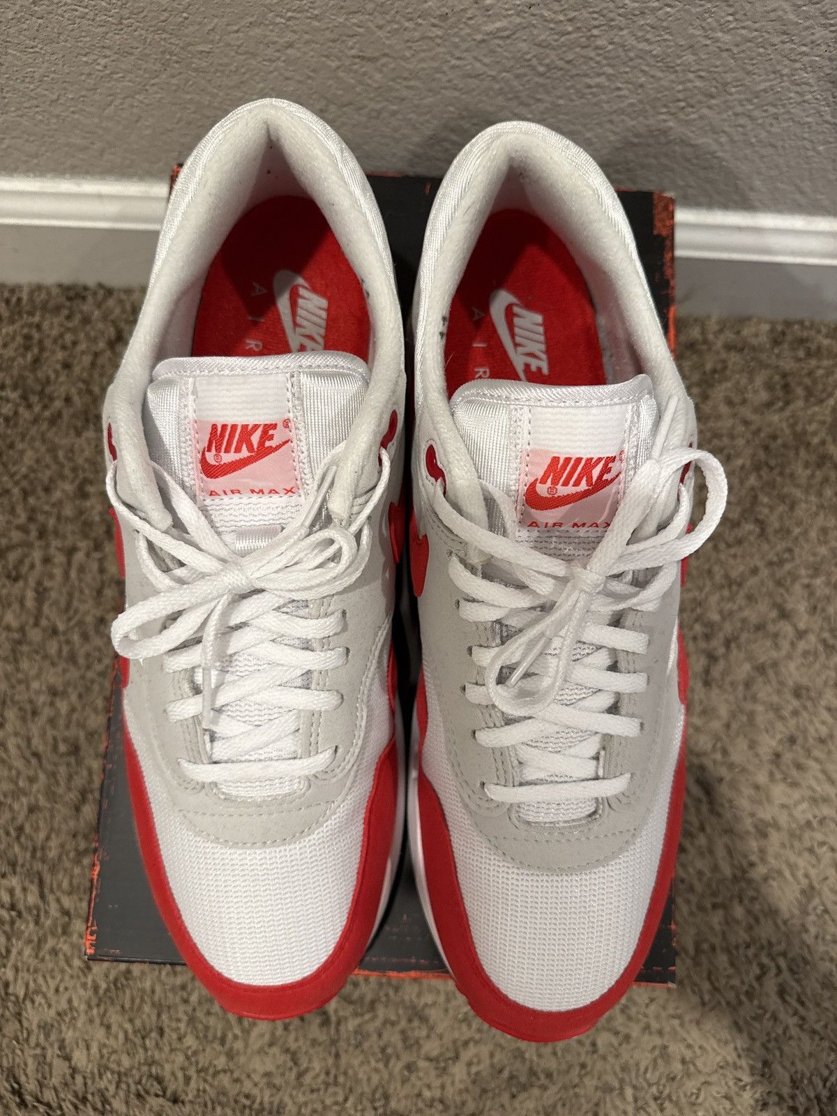 Nike Nike Aix Max 1 ‘86 OG “Big Bubble-Red” Size US 11 / EU 44 - 3 Thumbnail