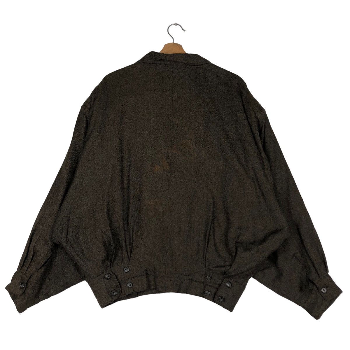 Issey Miyake 🔥Vtg Bomber Jacket Double Breast Bondage Crossbread Japan Size US M / EU 48-50 / 2 - 8 Thumbnail