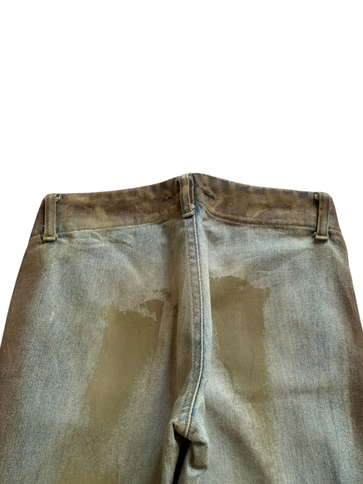 Japanese Brand Vintage Japanese Brand Rusty Mud Wash Bootcut Flare Jeans Size 28" / US 6 / IT 42 - 8 Thumbnail