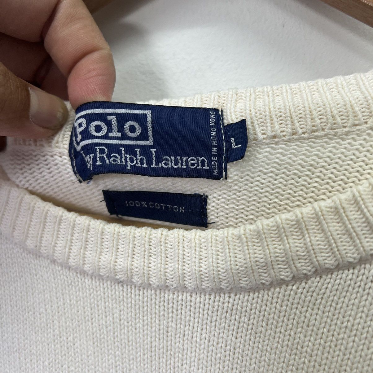 Polo Ralph Lauren × Vintage Vintage Polo Ralph Lauren Knitwear Size L / US 10 / IT 46 - 3 Thumbnail