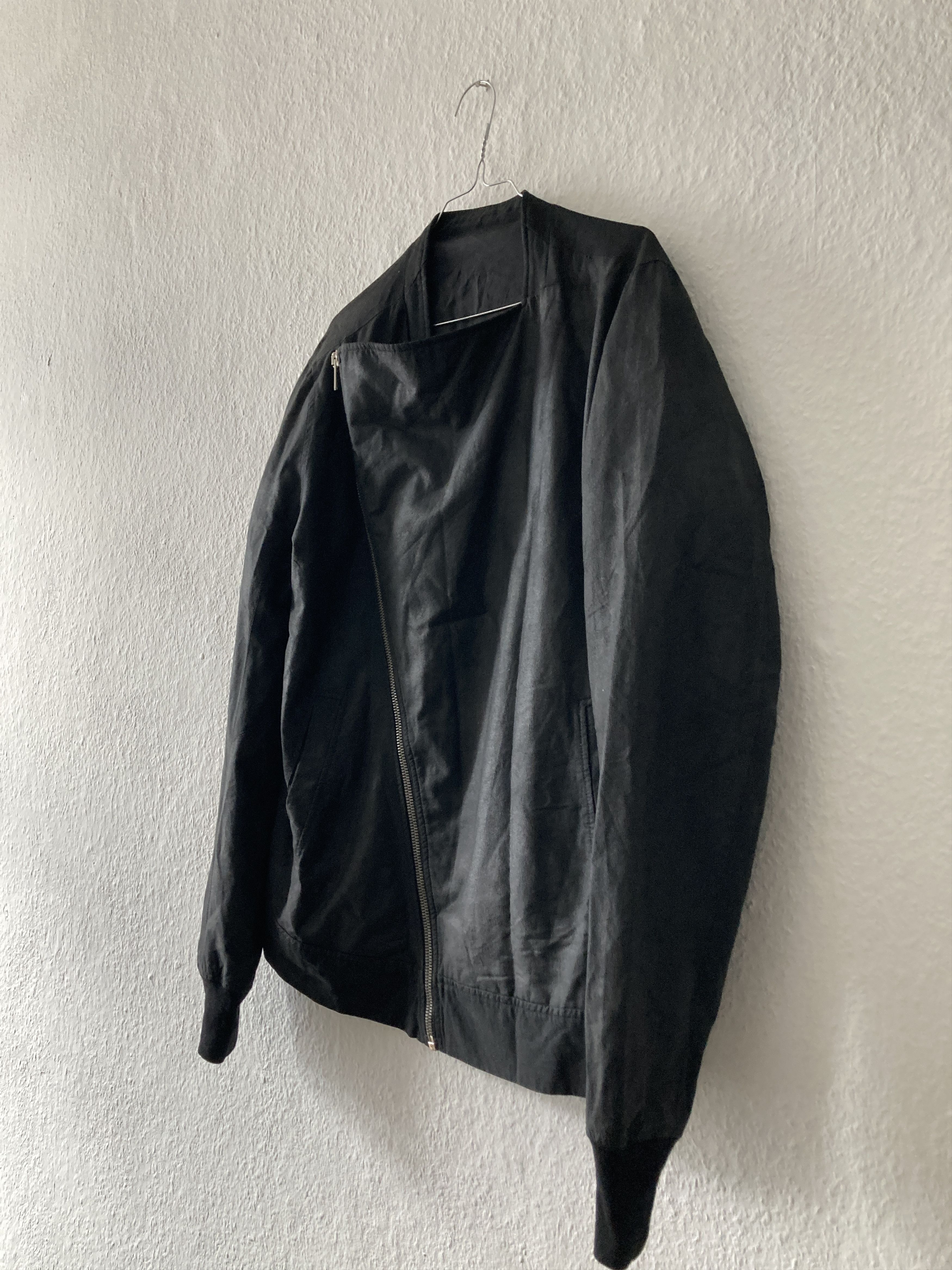 Rick Owens S/S 09 "STRUTTER" Waxed Black Berger Jacket Rick Owens XL Size US XL / EU 56 / 4 - 4 Thumbnail