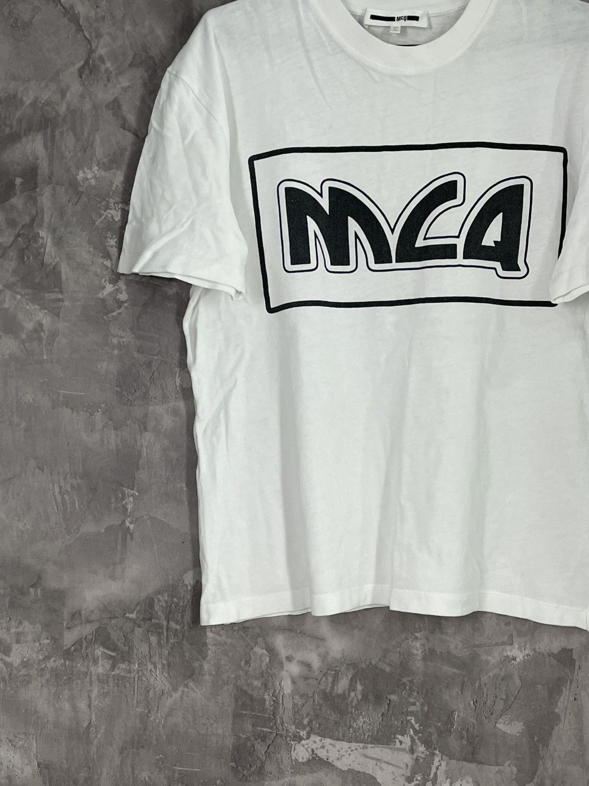 Alexander McQueen Alexander McQueen Big Logo MCQ T shirt Size US M / EU 48-50 / 2 - 5 Thumbnail