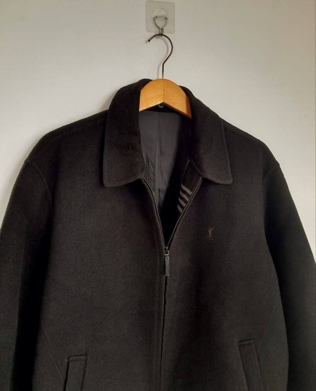 Vintage 💥 Wool material💥Vintage Yves Saint Laurent x Ysl Jacket Size US M / EU 48-50 / 2 - 7 Thumbnail