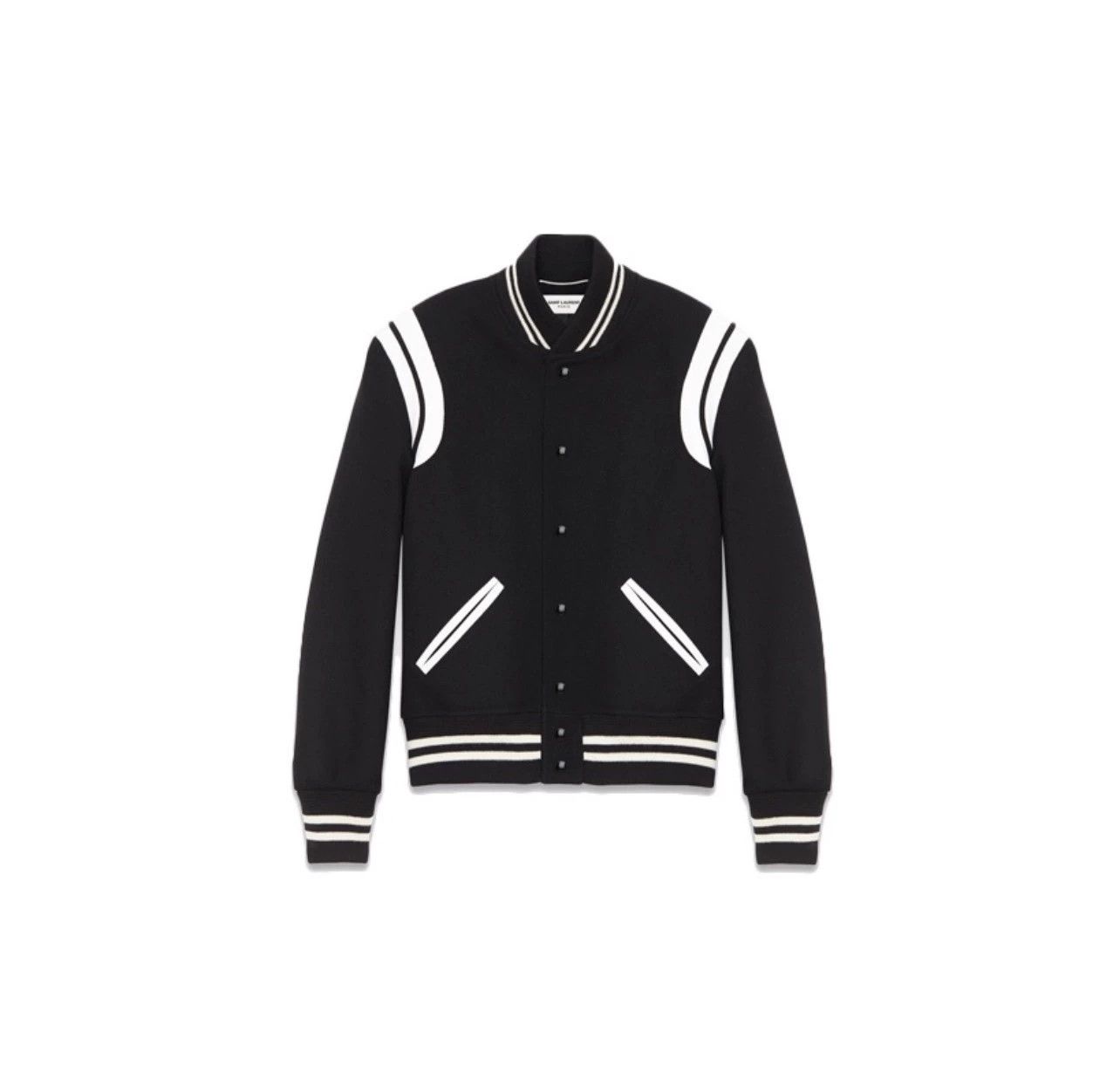 Saint Laurent Paris Saint Laurent Paris Classic baseball jacket Size US M / EU 48-50 / 2 - 1 Thumbnail